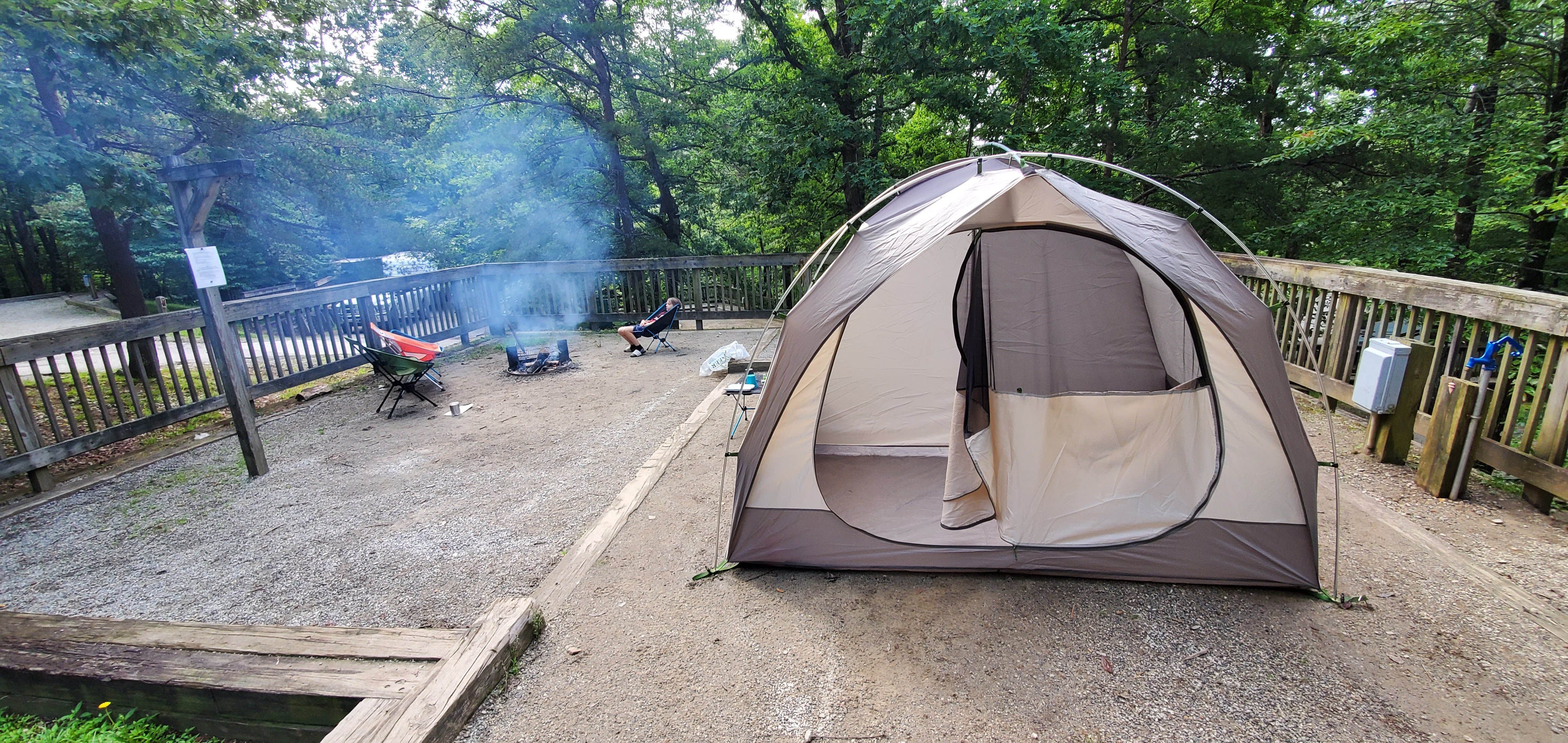 Jeffrey S.'s photo at Amicalola Falls State Park Camping in Georgia
