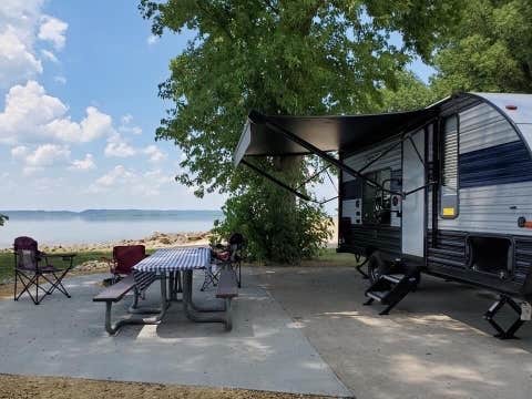 Matt P.'s photo of rv camping at Thomson Causeway near Fulton, IL