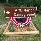 Review photo of A.W. Marion State Park Campground by Shannon G., July 7, 2020