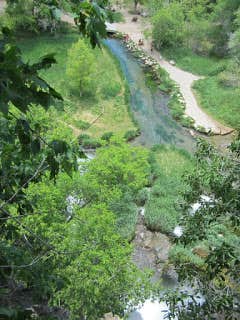 Camper-submitted photo at Rifle Falls State Park Campground near Glenwood Springs, CO