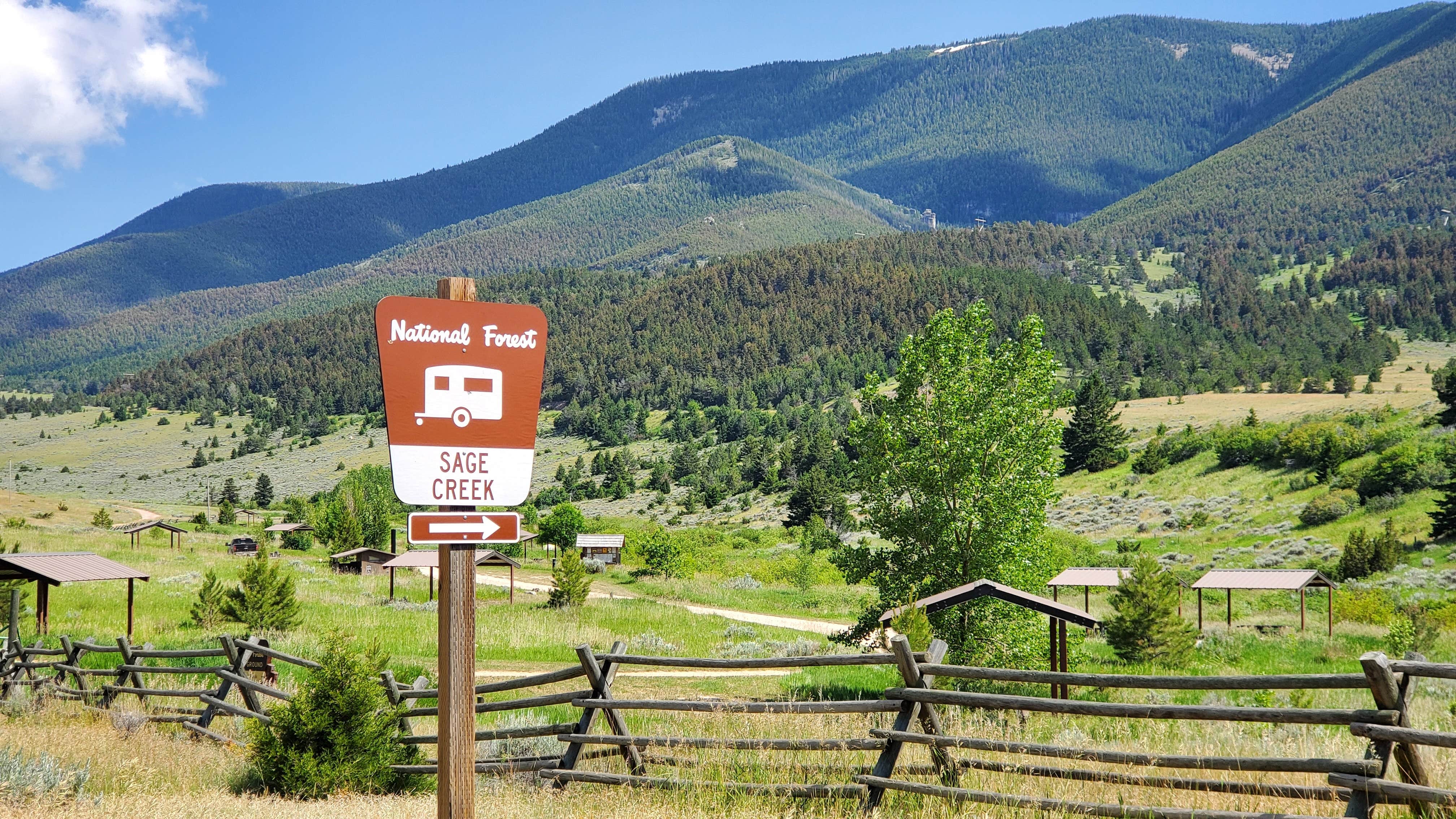 Camper-submitted photo at Sage Creek Campground near Pryor, MT