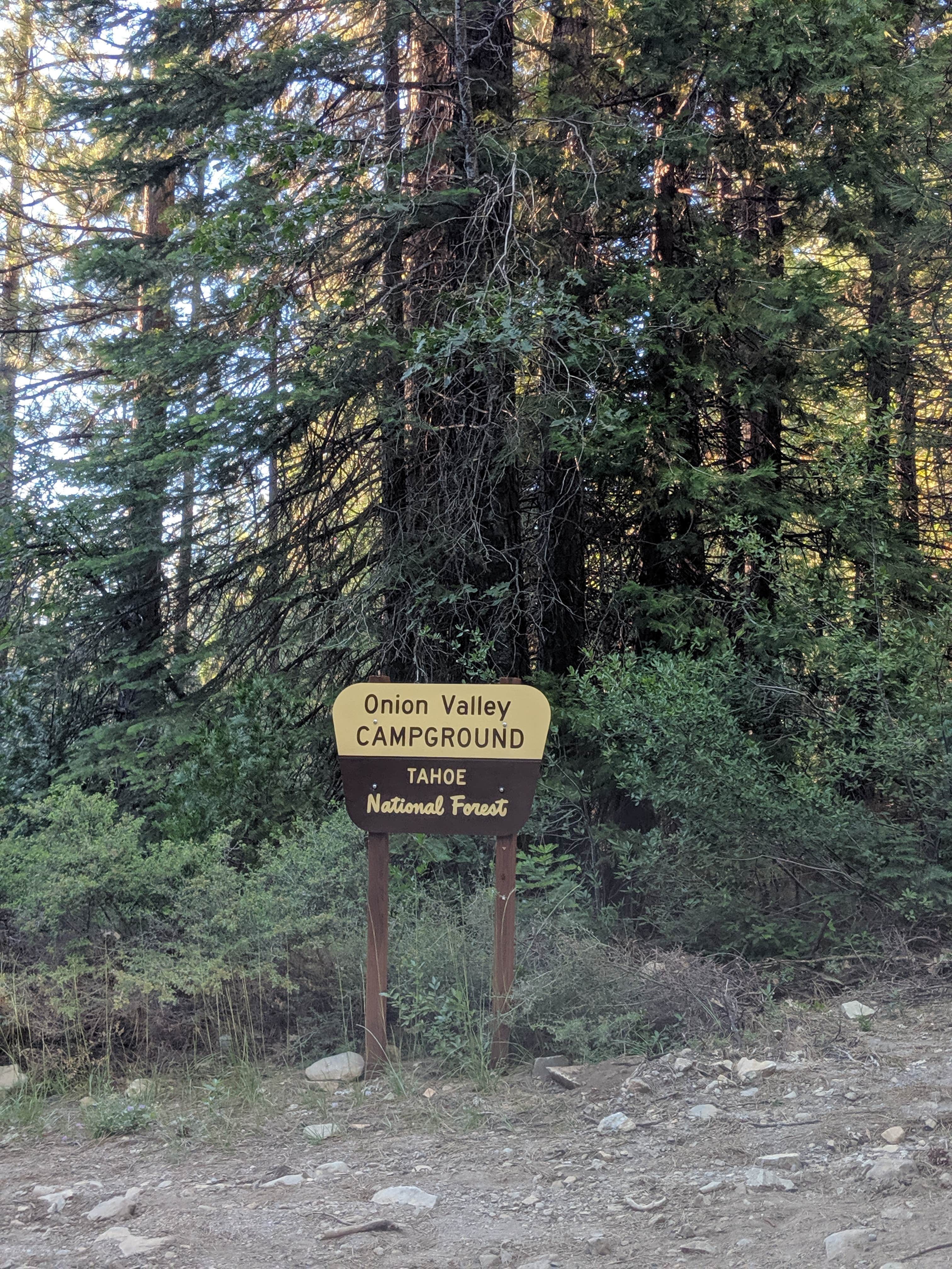 Camper-submitted photo at Tahoe National Forest Onion Valley Campground near Gold Run, CA