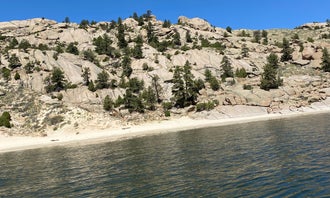 Camping near Cottonwood Campground: Bishops Point Campground, Alcova, Wyoming