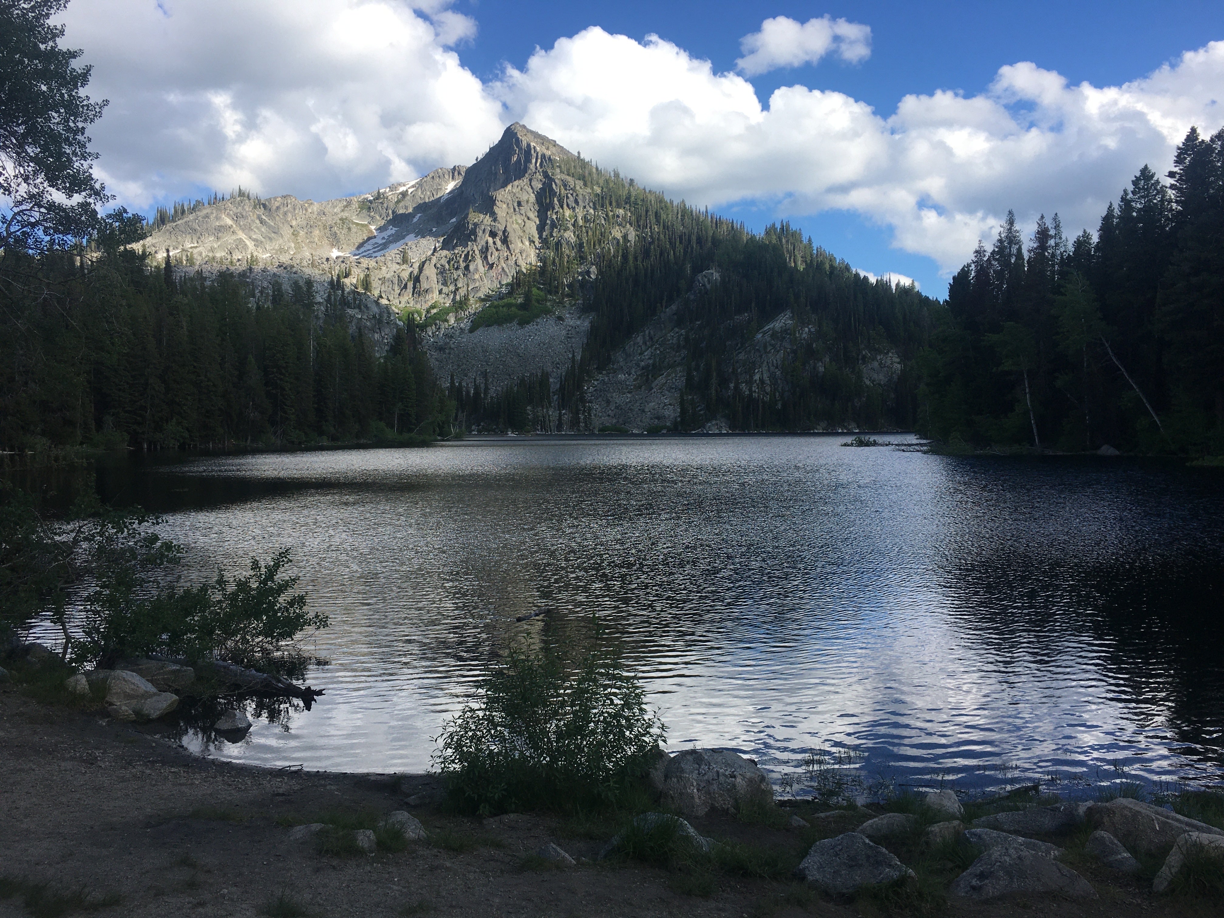 Camper submitted image from Lake Louie Dispersed Backcountry Camping - 1