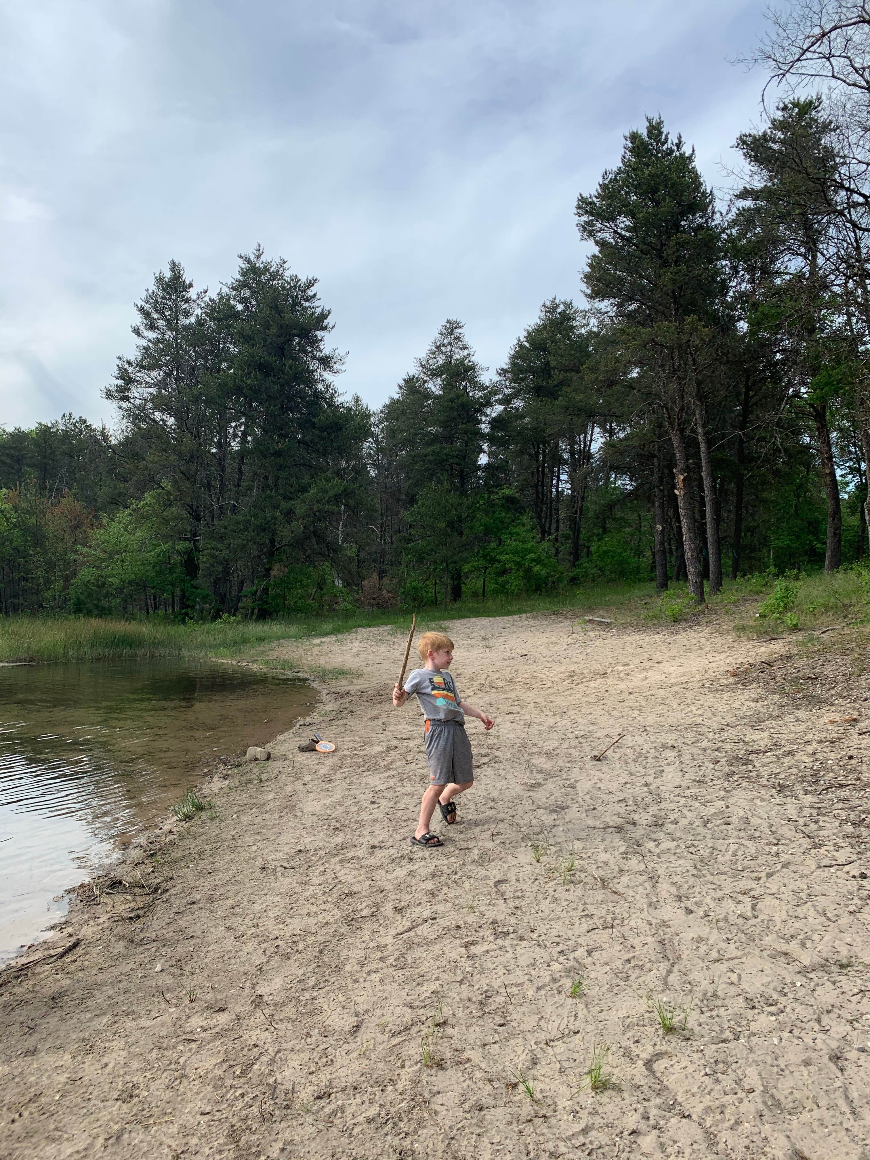 Camper submitted image from Wagner Lake (MI) — Huron Manistee National Forests - 4