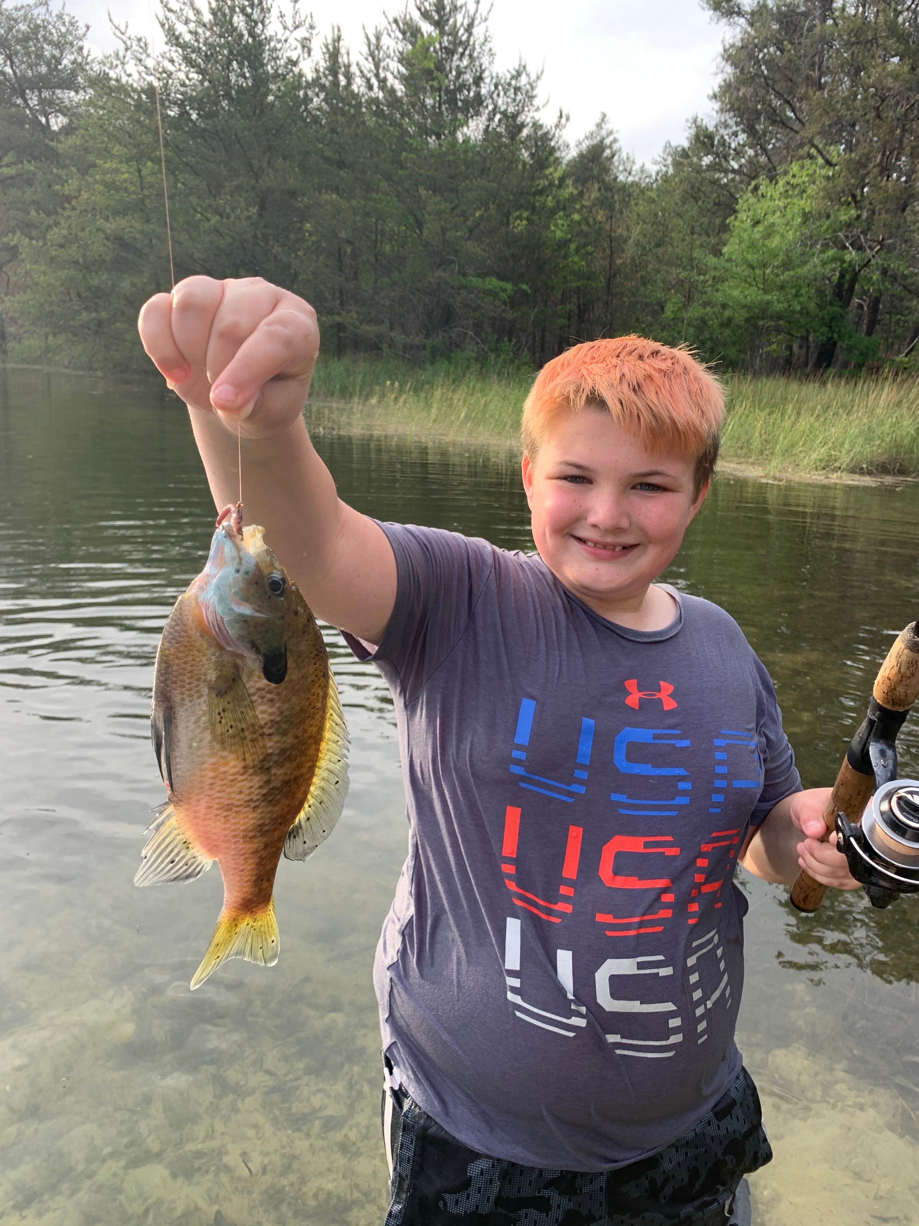 Camper-submitted photo at Wagner Lake (MI) — Huron Manistee National Forests near Mio, MI
