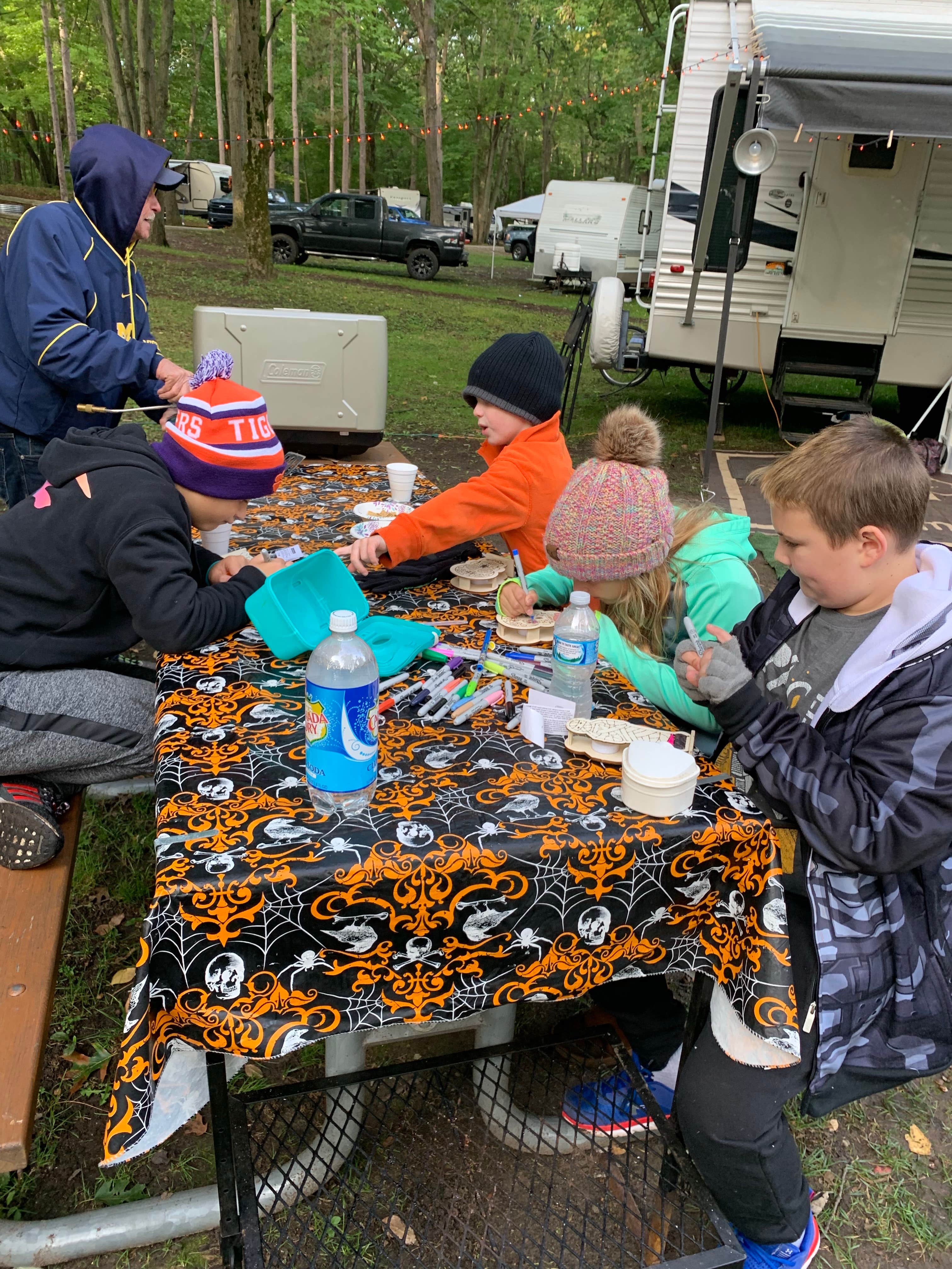 Kelly G.'s photo of rv camping at Sleeper State Park Campground near Pigeon, MI