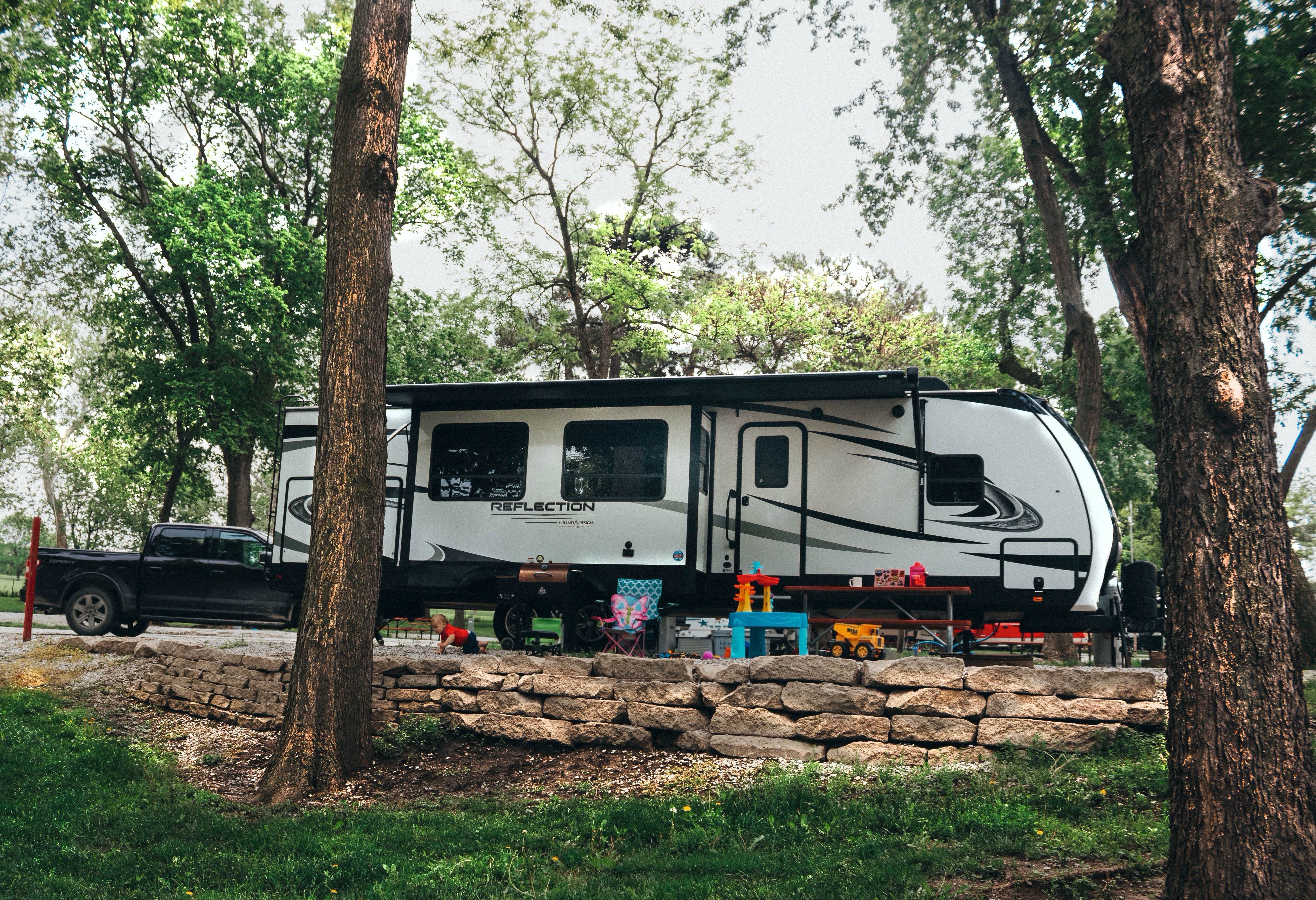 Samantha S.'s photo of rv camping at Camp A Way Campground near Lincoln, NE