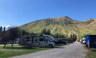 Camping near Fireside Resort at Jackson Hole: Virginian RV Park, Jackson, Wyoming