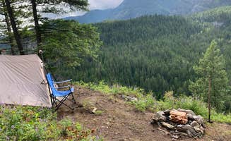 Jennifer B.'s photo of tent camping at Mountain Refuge Ranch near Boyds, WA