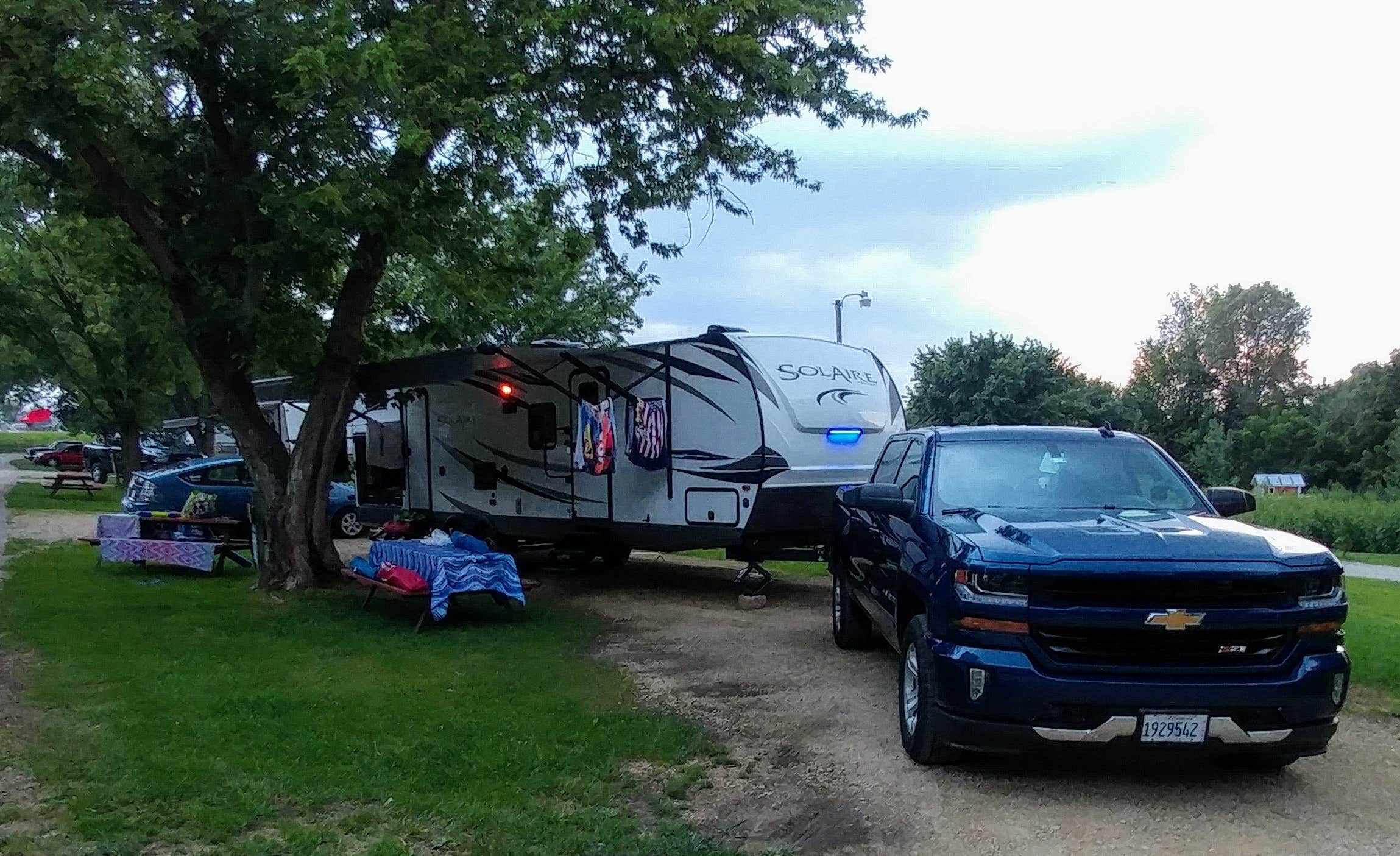 Chad C.'s photo of rv camping at Palace Campground near Galena, IL