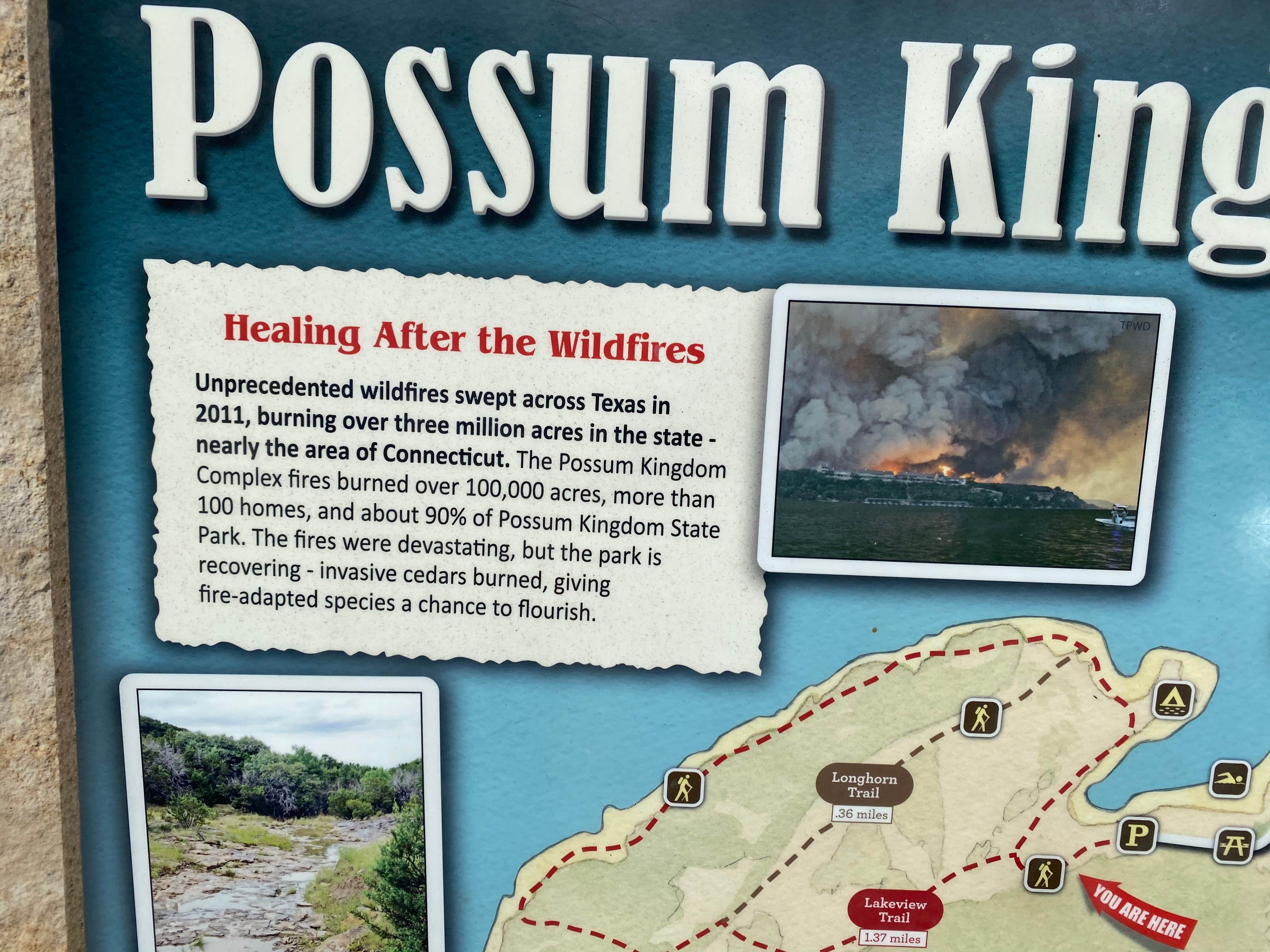 Camper-submitted photo at Possum Kingdom State Park Campground near Graford, TX