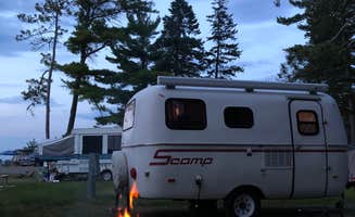 Richard E.'s photo of rv camping at Wilderness State Park Camping near Naubinway, MI