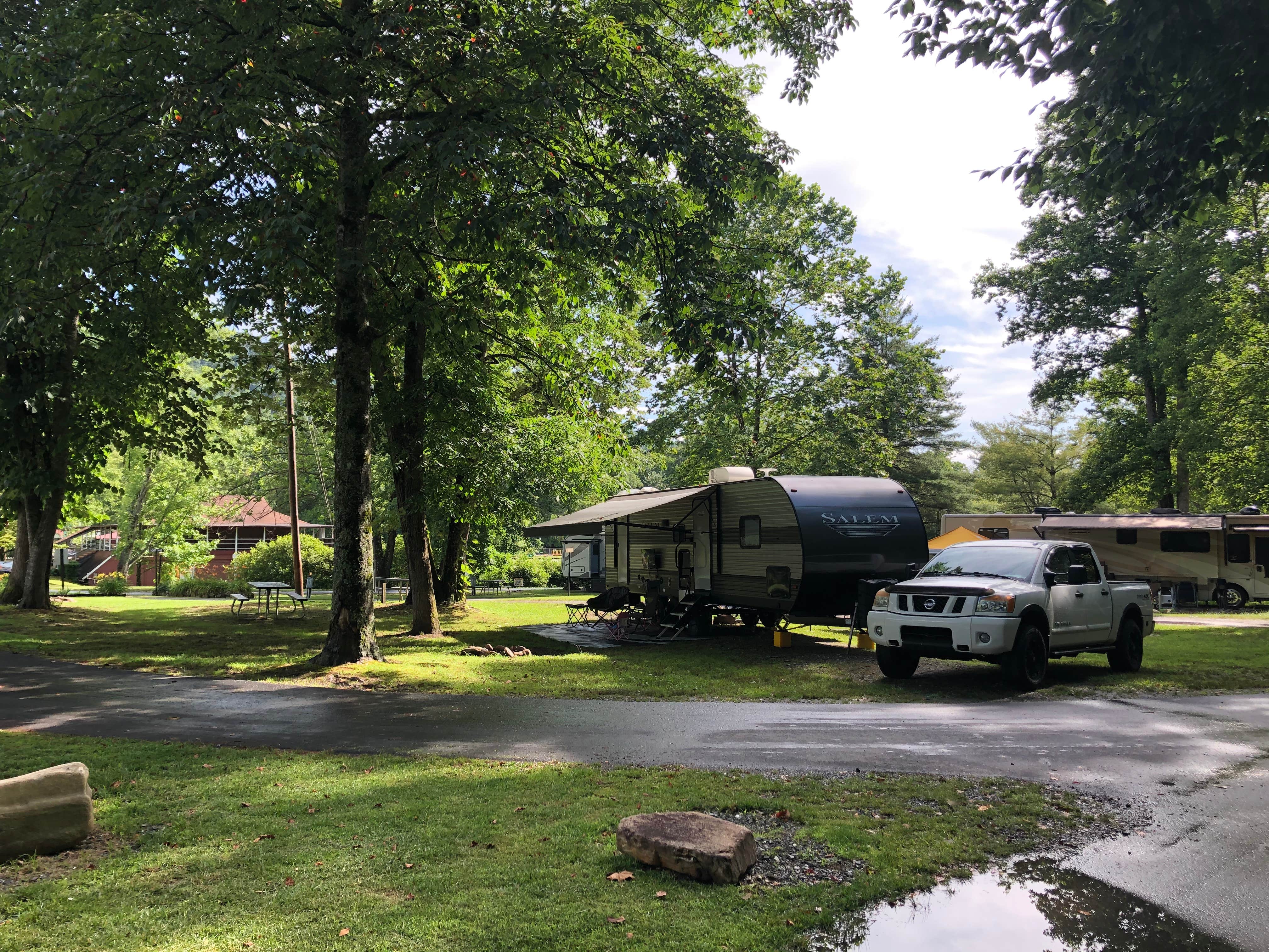 Andy K.'s photo of rv camping at Happy Holiday RV Village near Whittier, NC