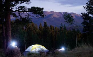 Blanche K.'s photo of a dispersed camping area at Rampart Reservoir Recreation Area near Cimarron, CO