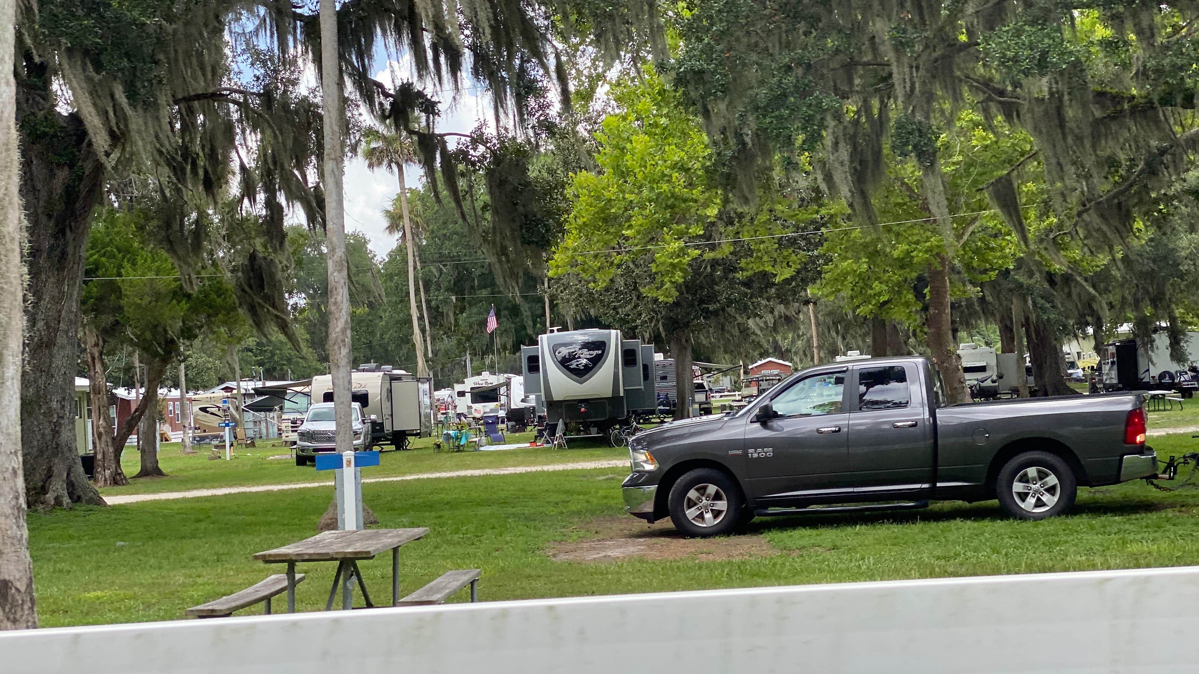 Keisha D.'s photo of rv camping at Encore Bulow RV near Ormond Beach, FL