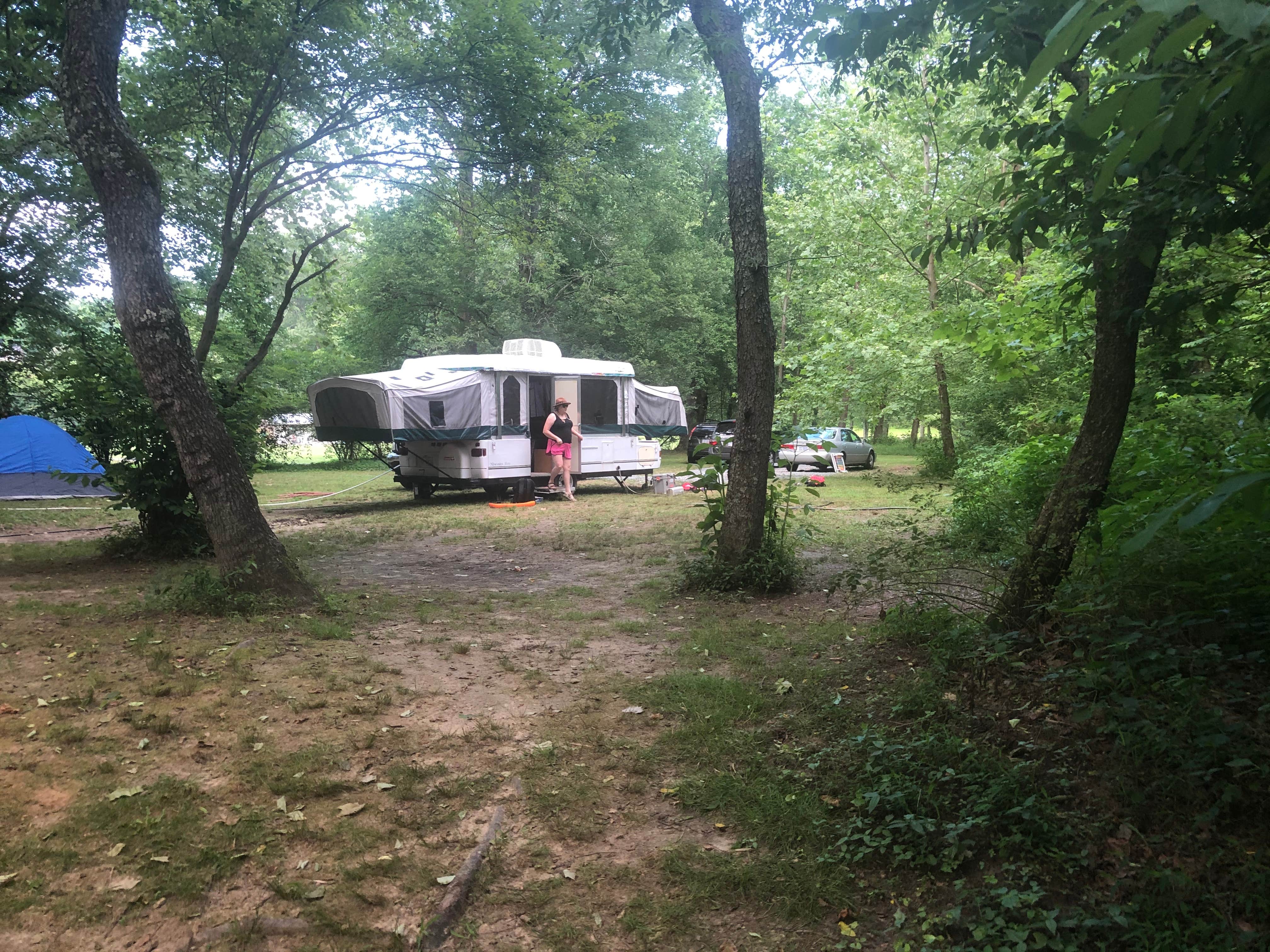 Robbie N.'s photo of rv camping at Sandy Creek Family Campground near Elkin, NC