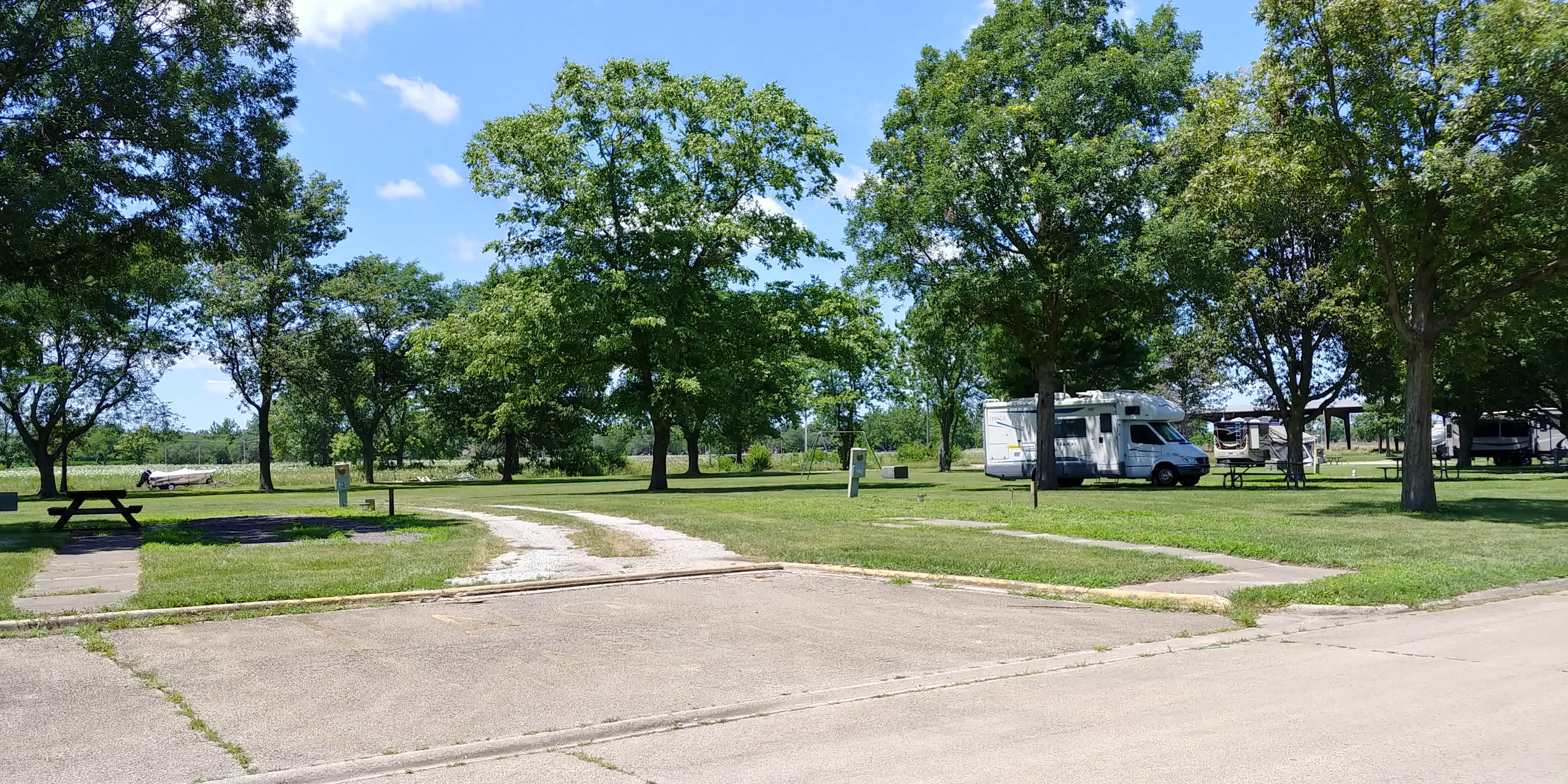 Camper-submitted photo at Prairie Pines Campground near Fisher, IL