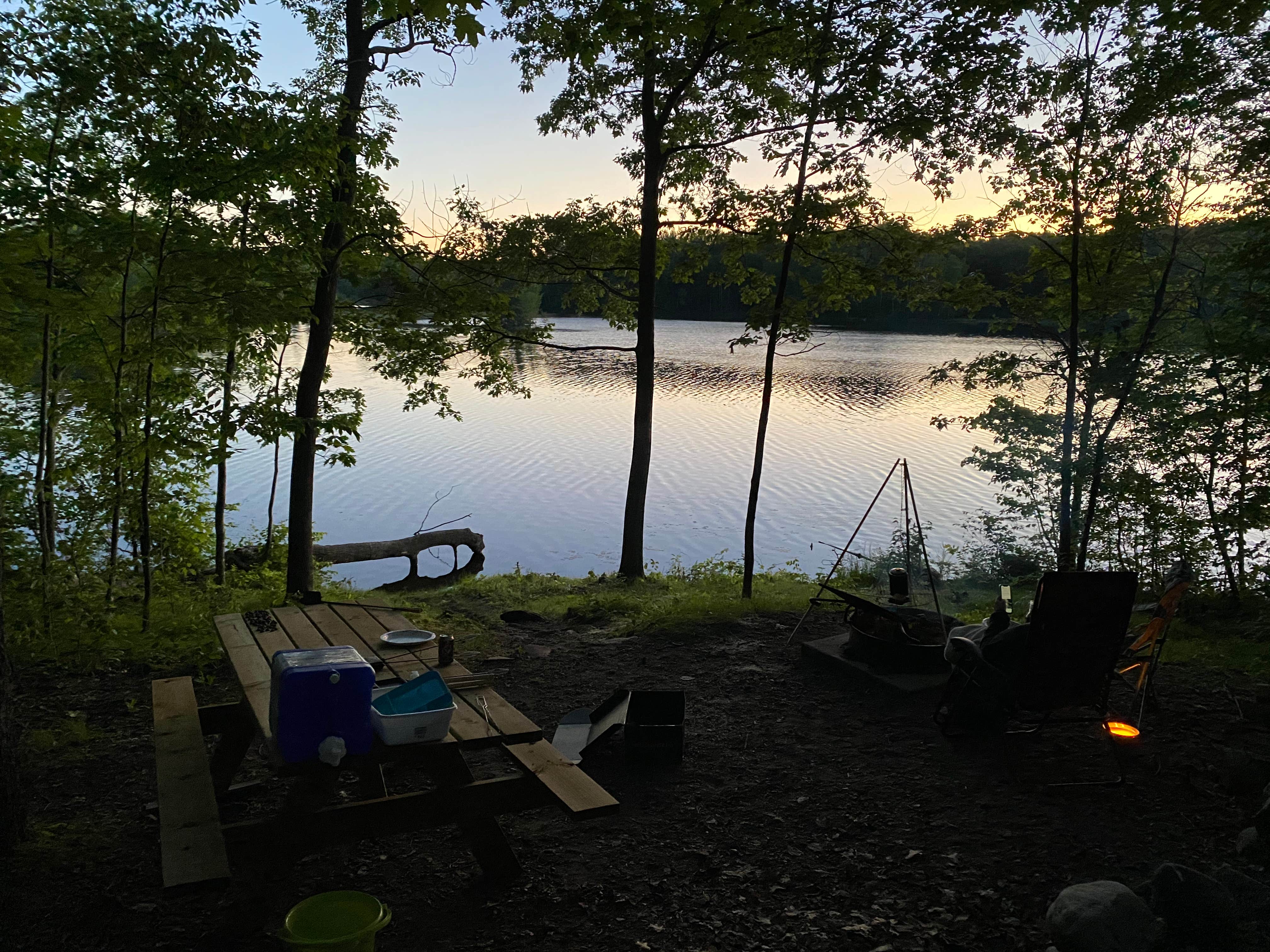 Camper-submitted photo at Audie Lake County Park near Rice Lake, WI