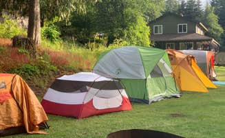 Kim L.'s photo of tent camping at Camp Lindberg 21+ in Oregon