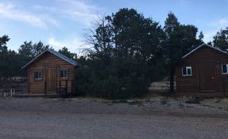 Karen  B.'s photo of a cabin at Turquoise Trail Campground near Rincon, NM