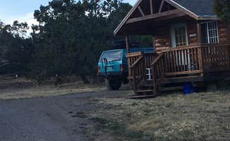 Karen B.'s photo of a cabin at Turquoise Trail Campground in New Mexico