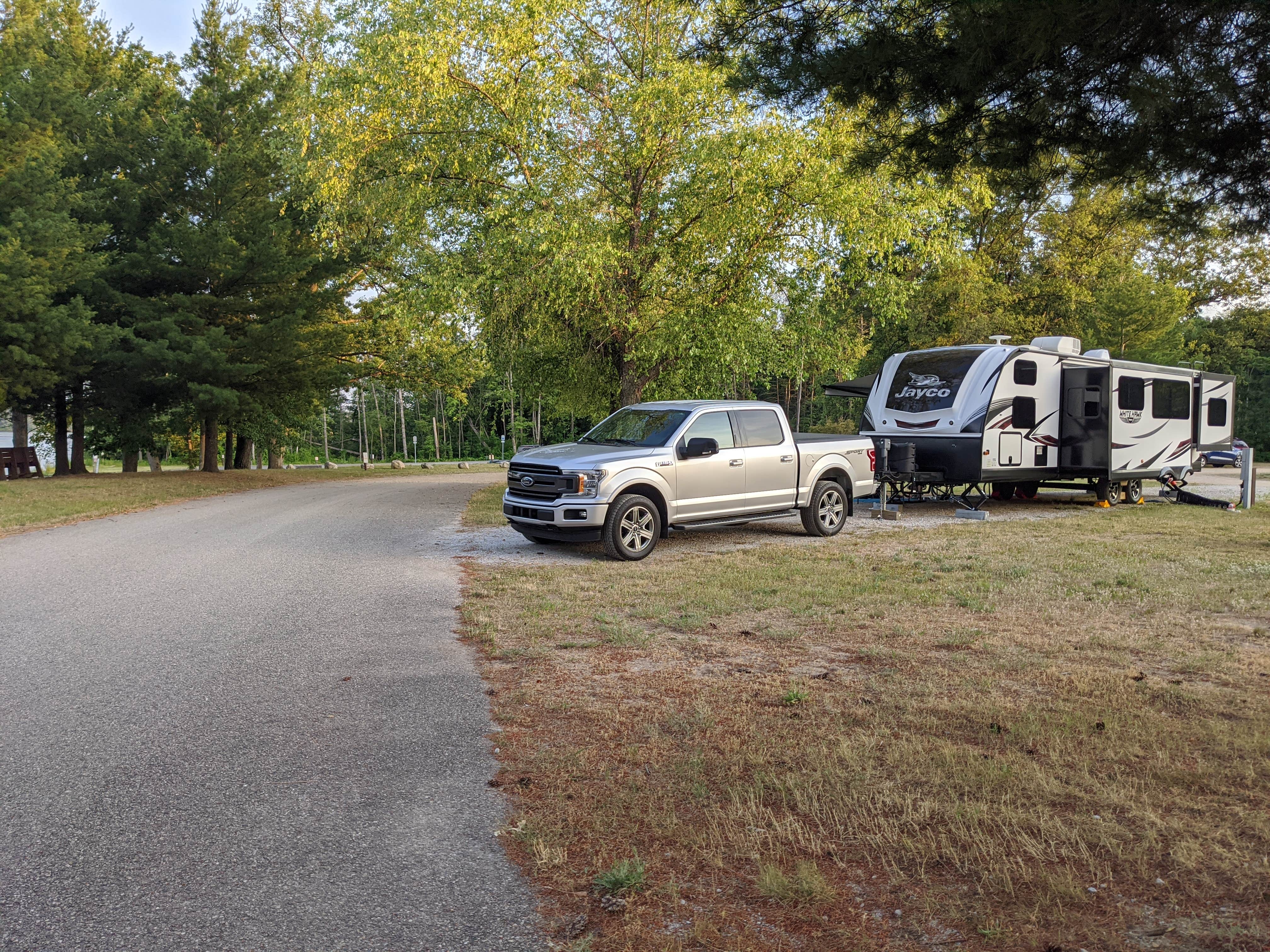 Greg N.'s photo of rv camping at Sandy Beach County Park near Paris, MI