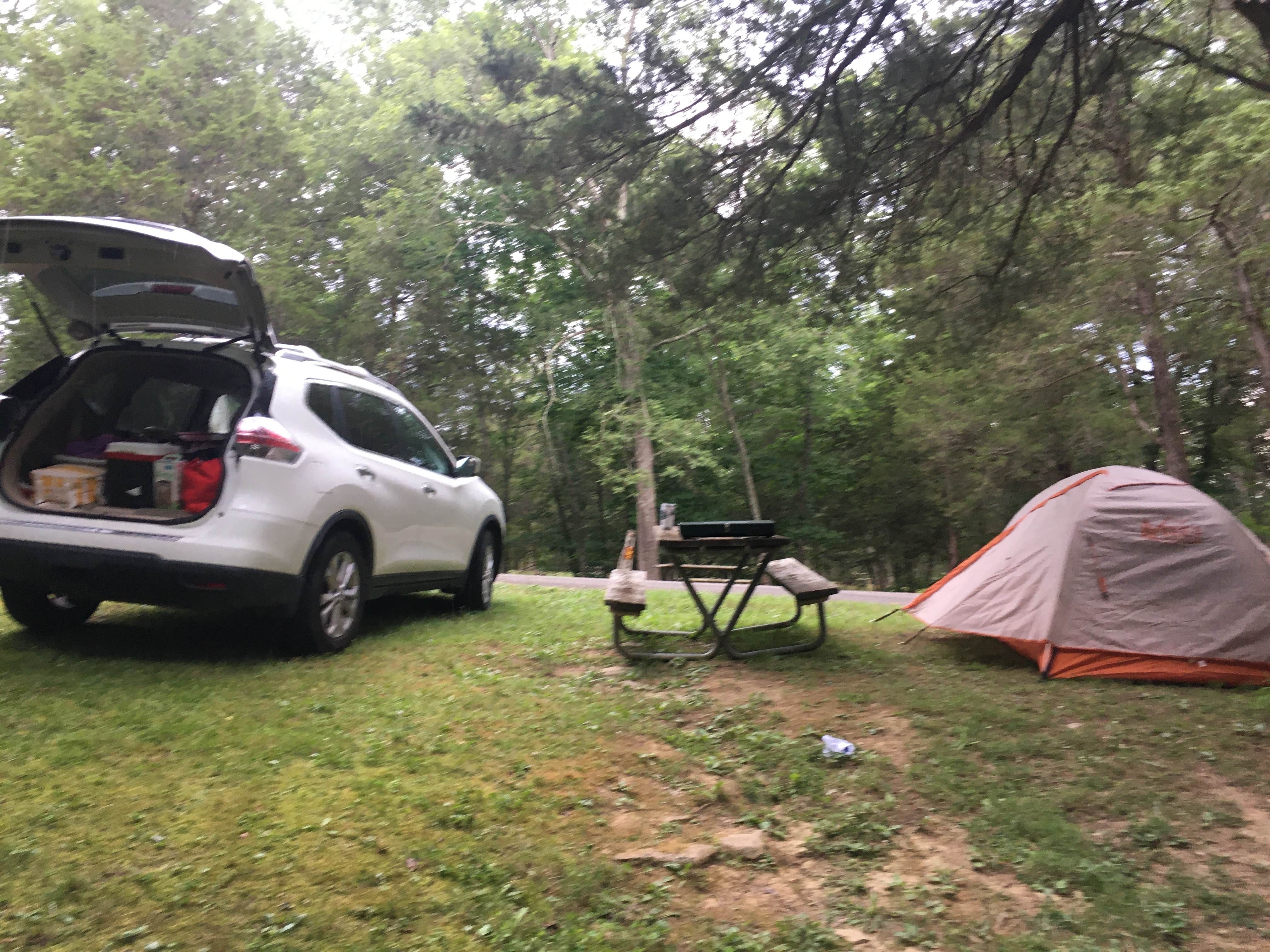 Kelsey M.'s photo at Kincaid Lake State Park Campground near Melbourne, KY