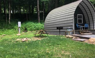Kirsten J.'s photo of glamping accommodations at Grandfather Campground near Shady Valley, TN