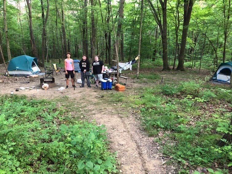 Brenden F.'s photo at Raccoon Creek State Park Campground near Venetia, PA