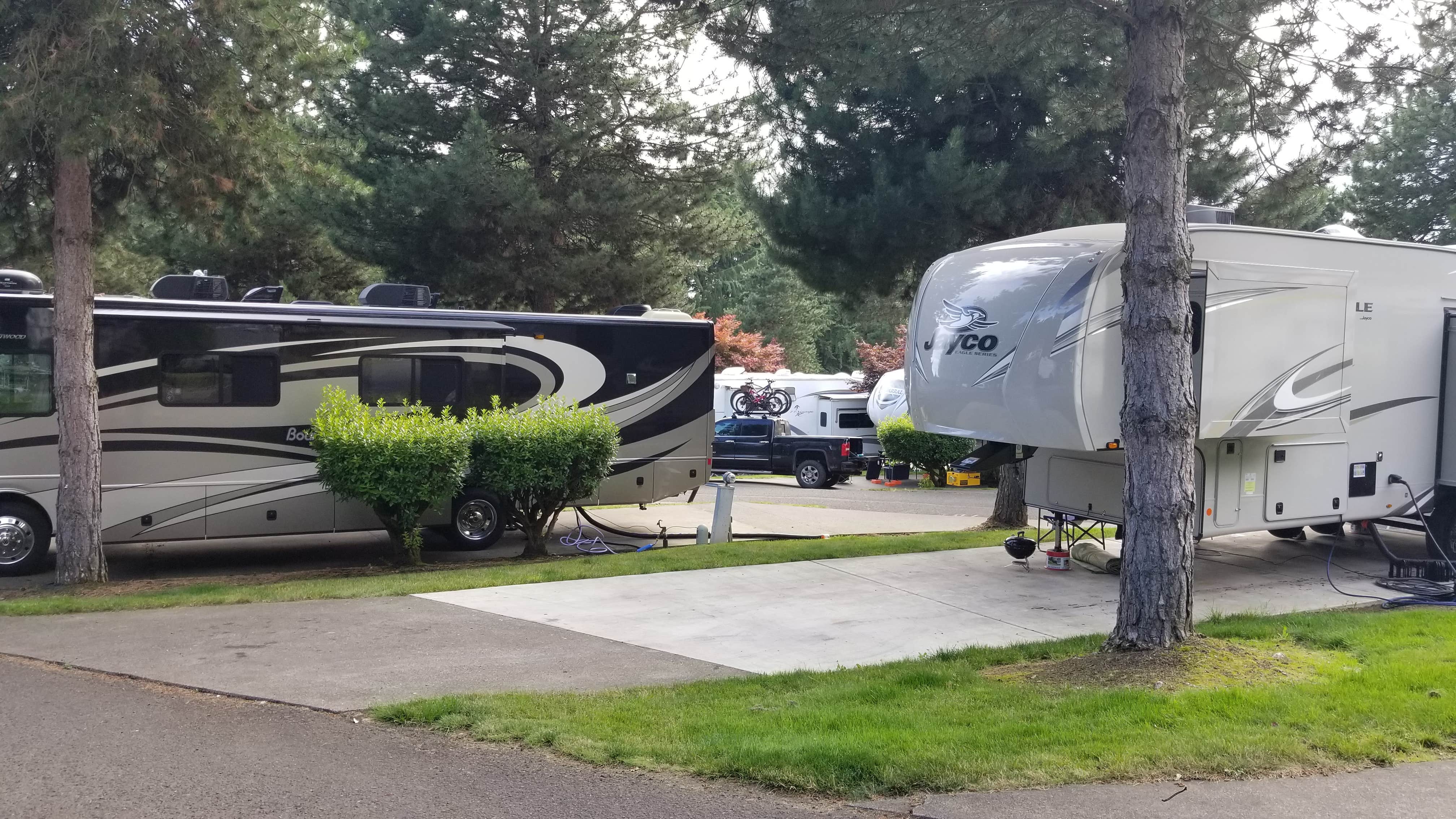 Theo A.'s photo of rv camping at Sun Outdoors Portland South near Saint Paul, OR