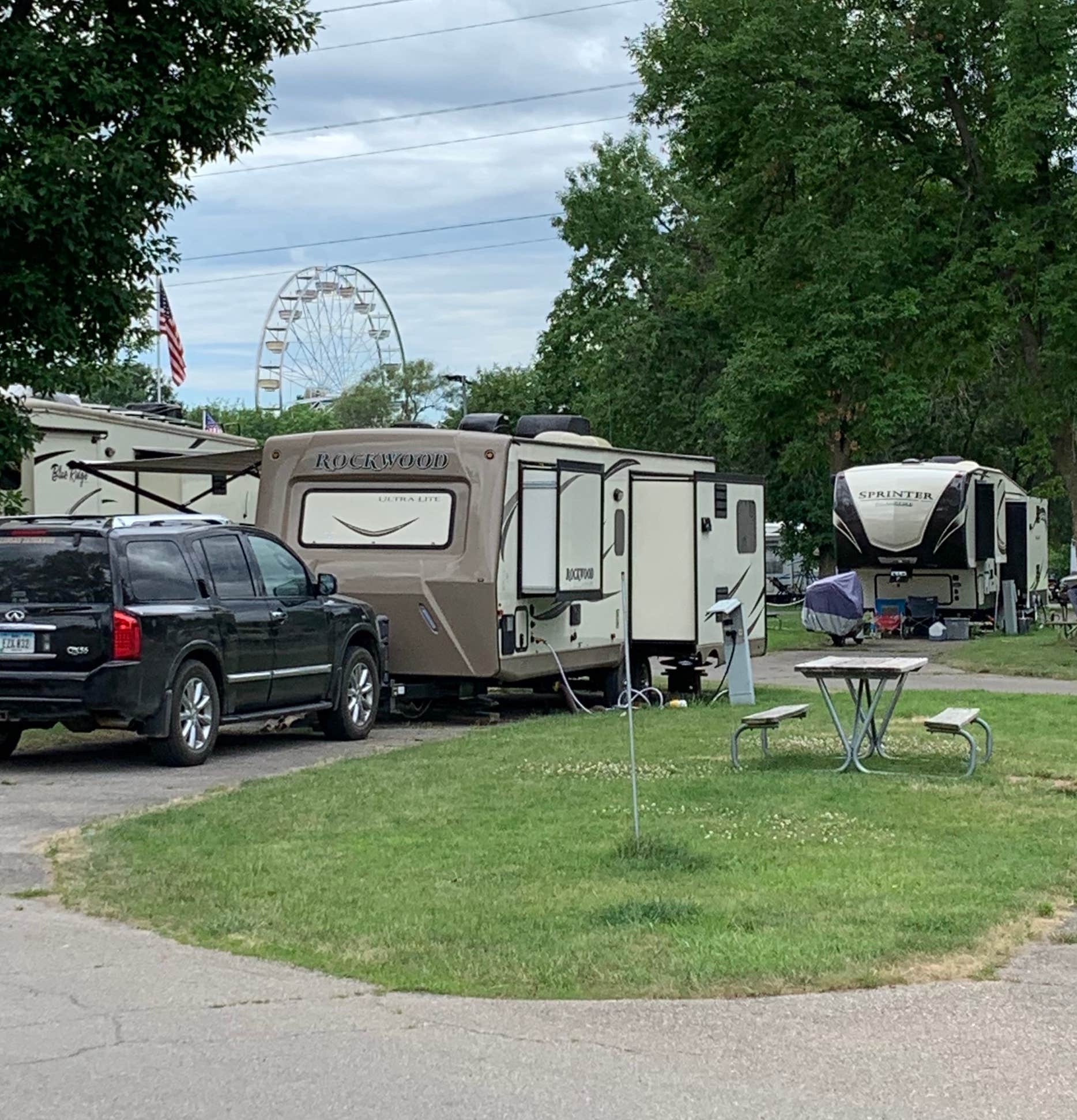 Happy Camper ..'s photo of rv camping at Adventureland Campground near Mitchellville, IA