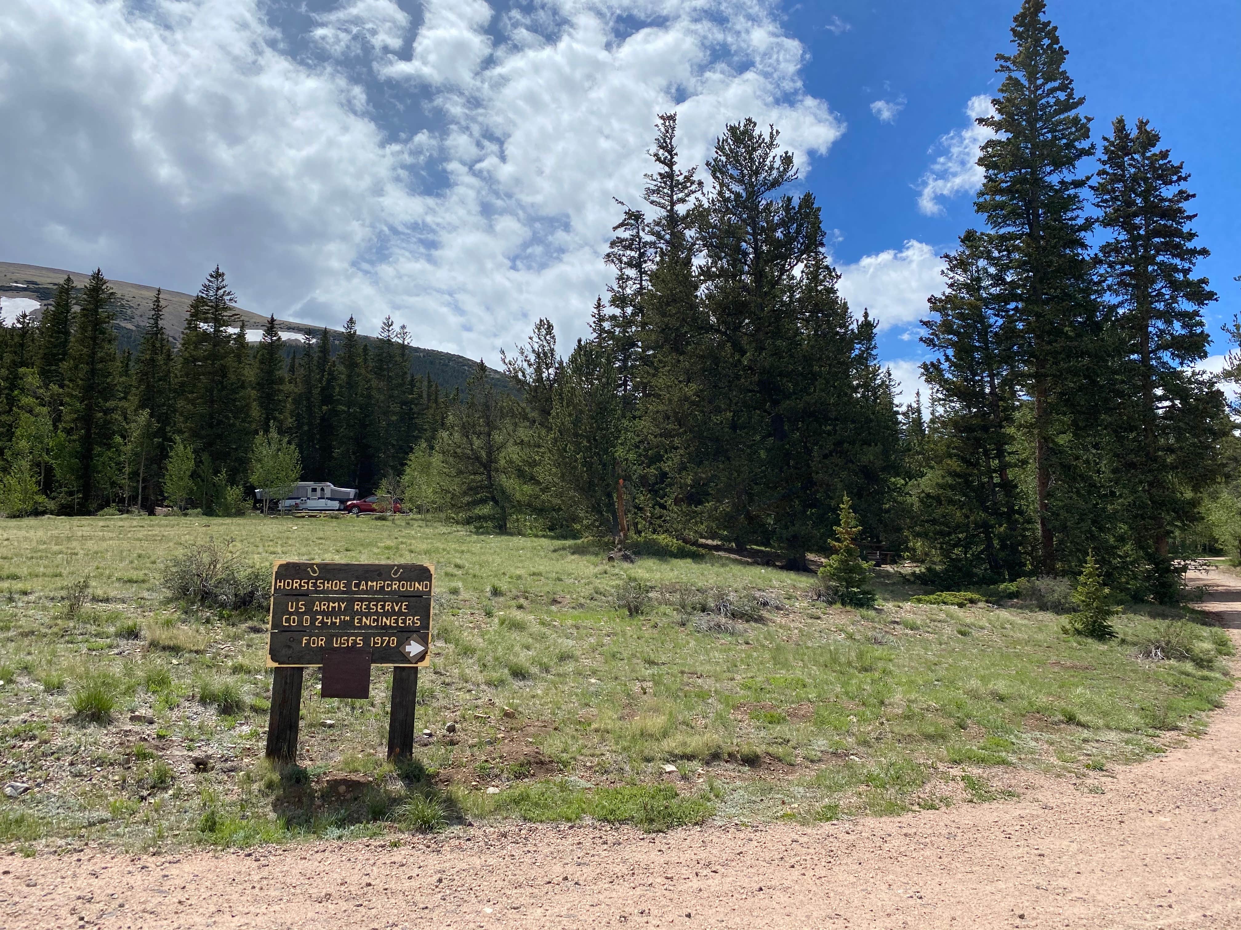 Camper-submitted photo at Horseshoe Campground near Como, CO