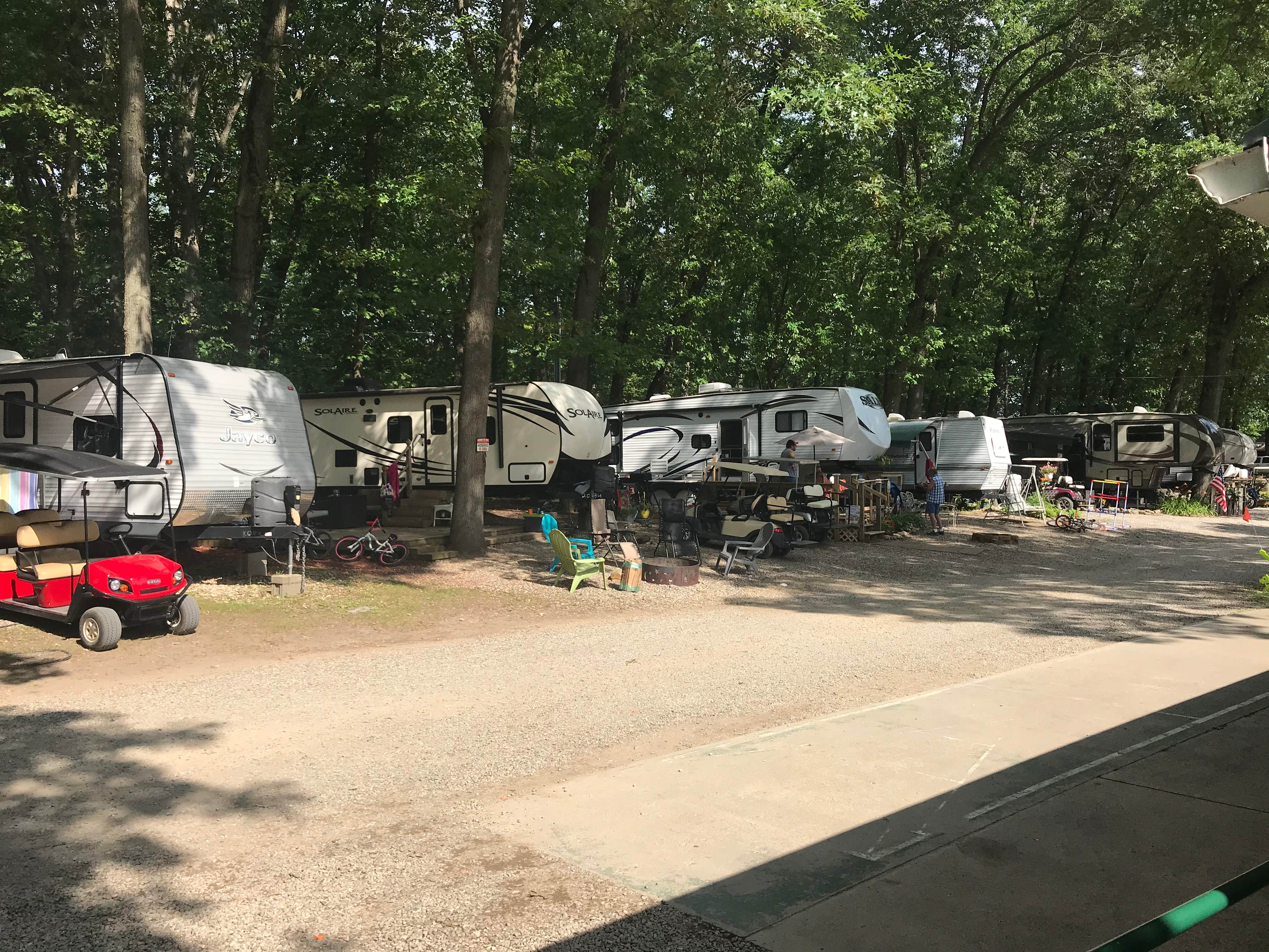 Joey H.'s photo at Gateway Park Campground near Clarklake, MI