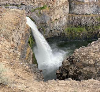 Camper-submitted photo from Palouse Falls State Park - DAY USE ONLY - NO CAMPING — Palouse Falls State Park