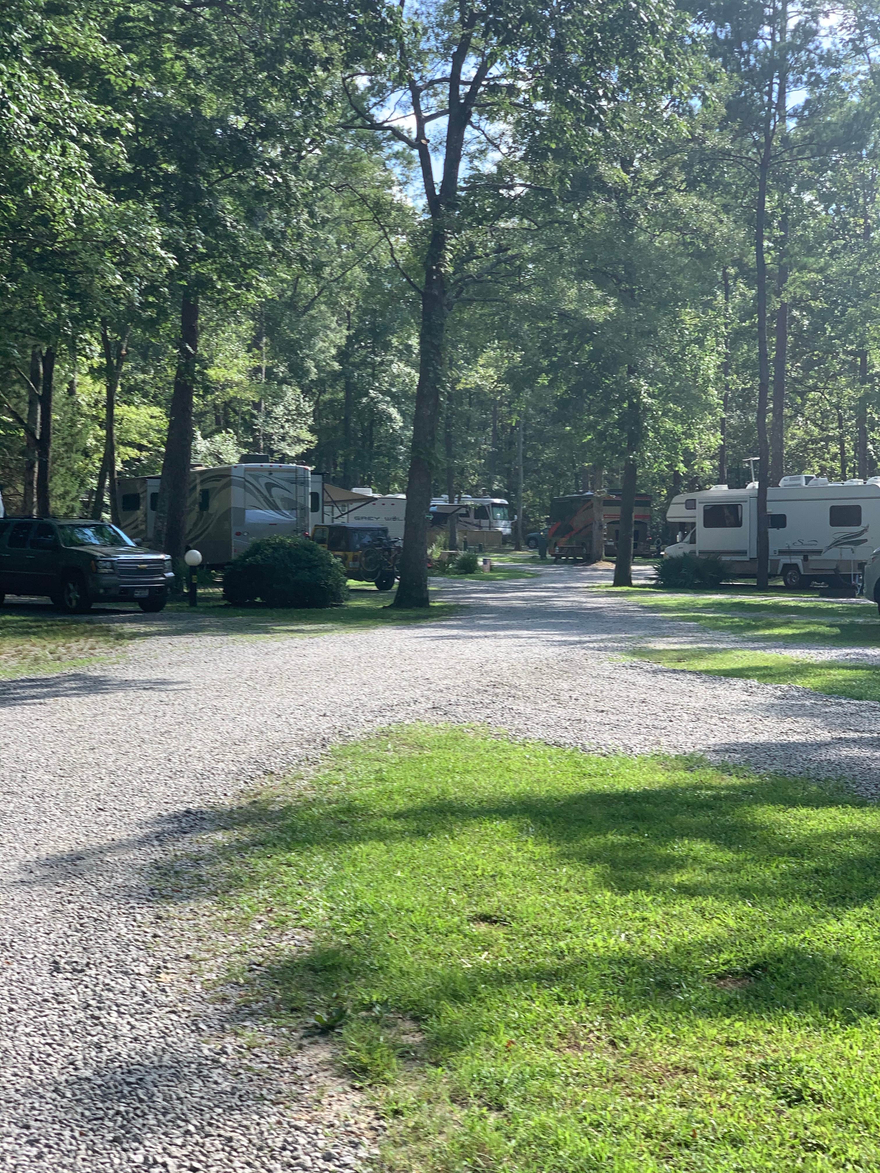 The Tophams's photo of rv camping at Point South KOA near Allendale, SC