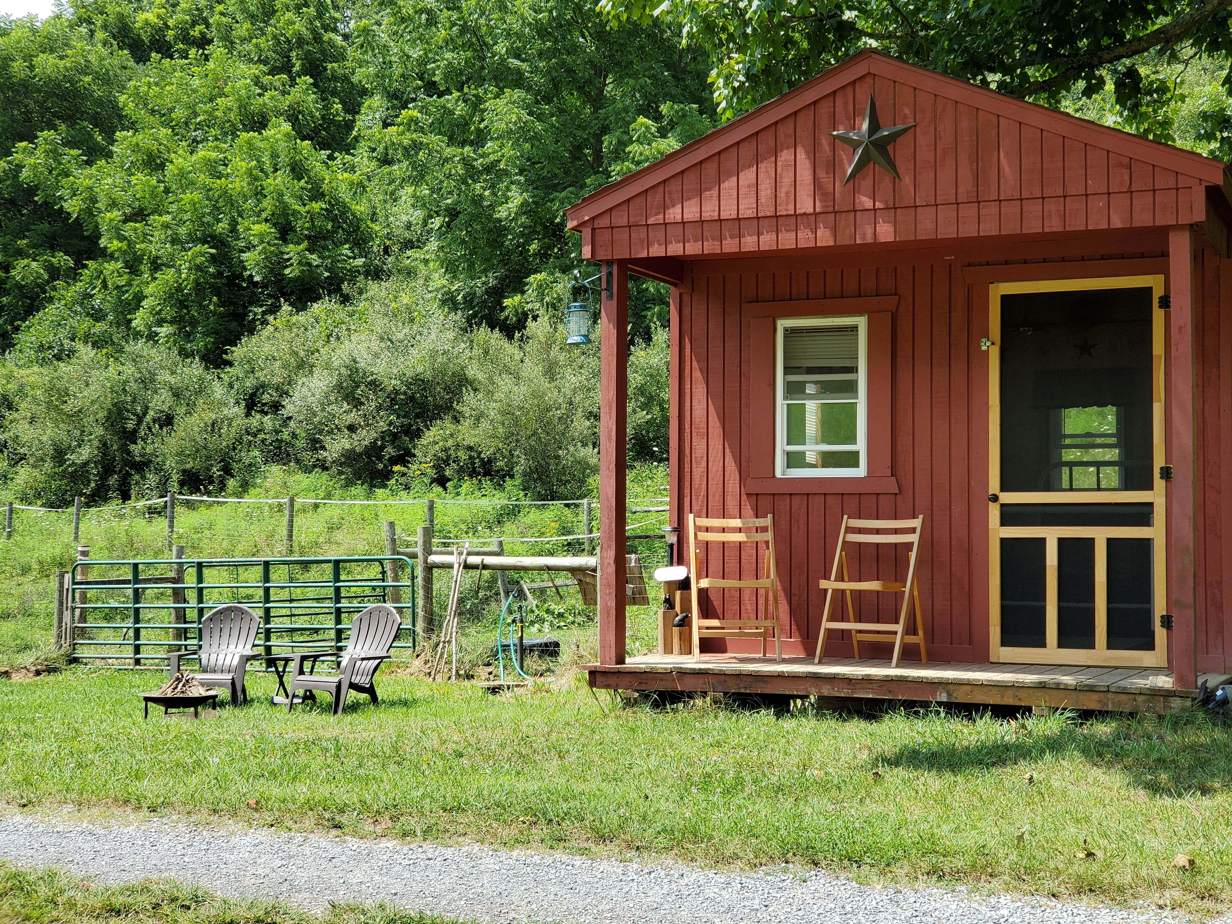 cheryl B.'s photo of a cabin at CB Ranch near Buchanan, VA