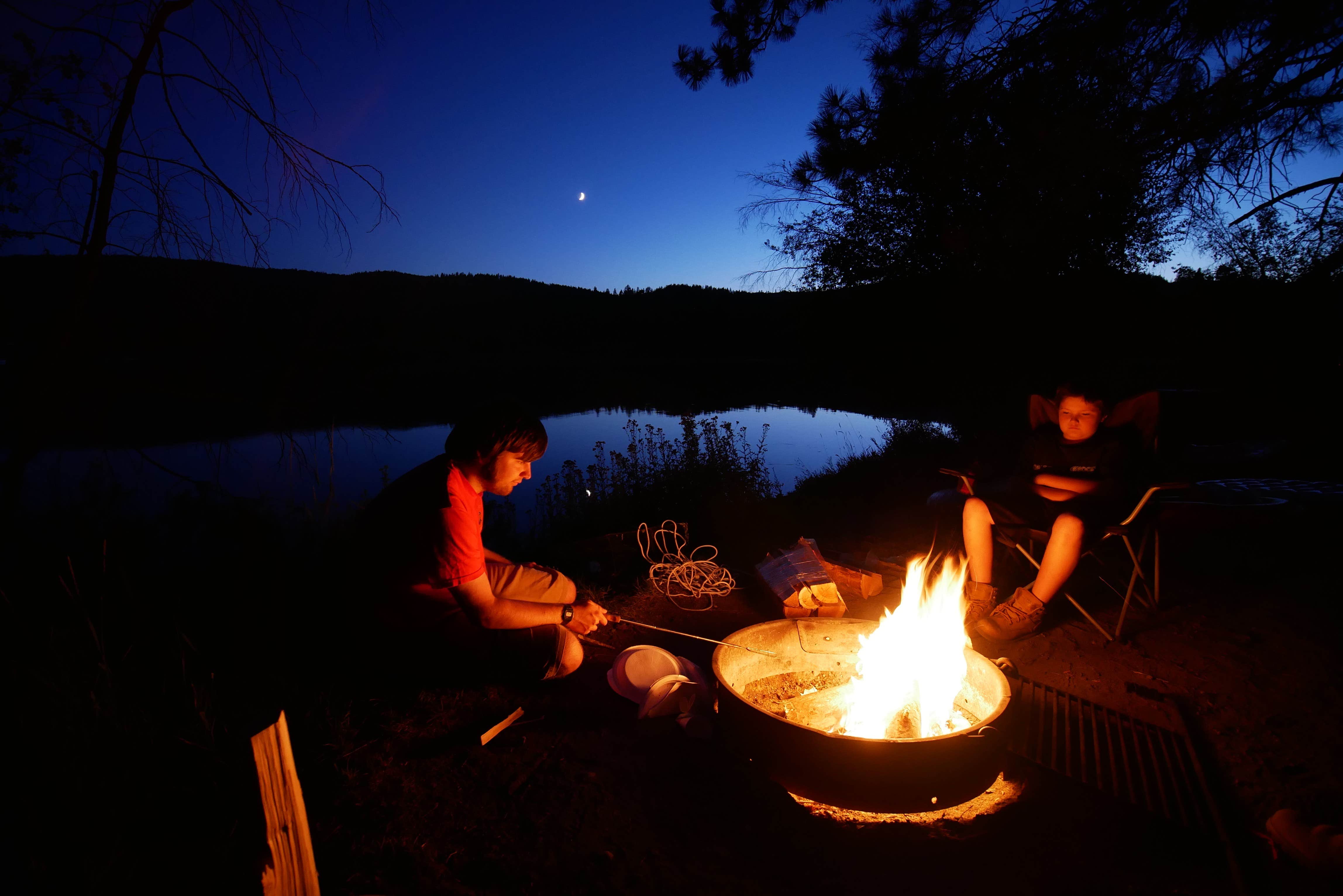 Camper submitted image from Curlew Lake State Park Campground - 3