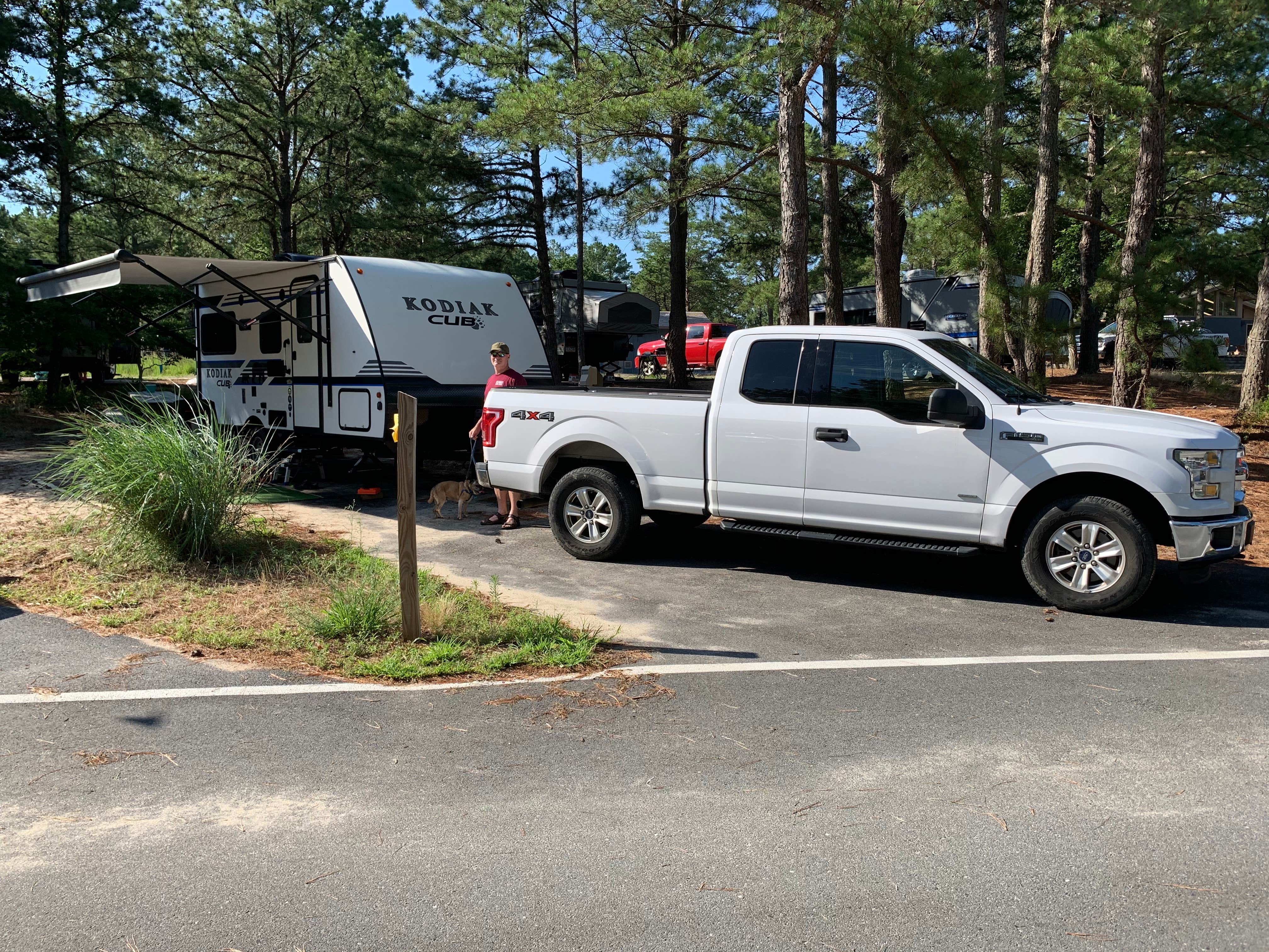 Laure D.'s photo of rv camping at Cape Henlopen State Park Campground near Ocean View, DE