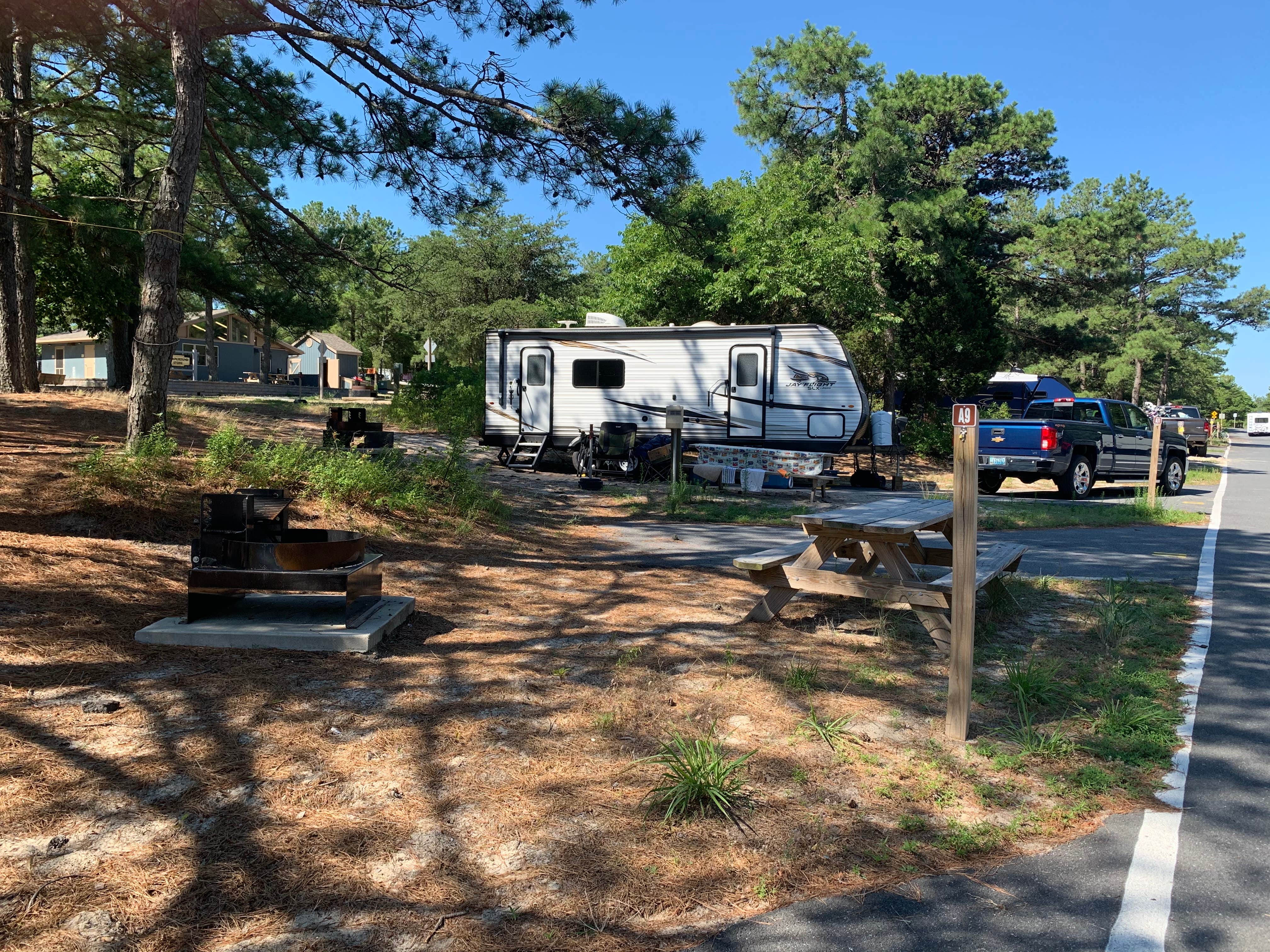 Laure D.'s photo of rv camping at Cape Henlopen State Park Campground near Tabernacle, NJ