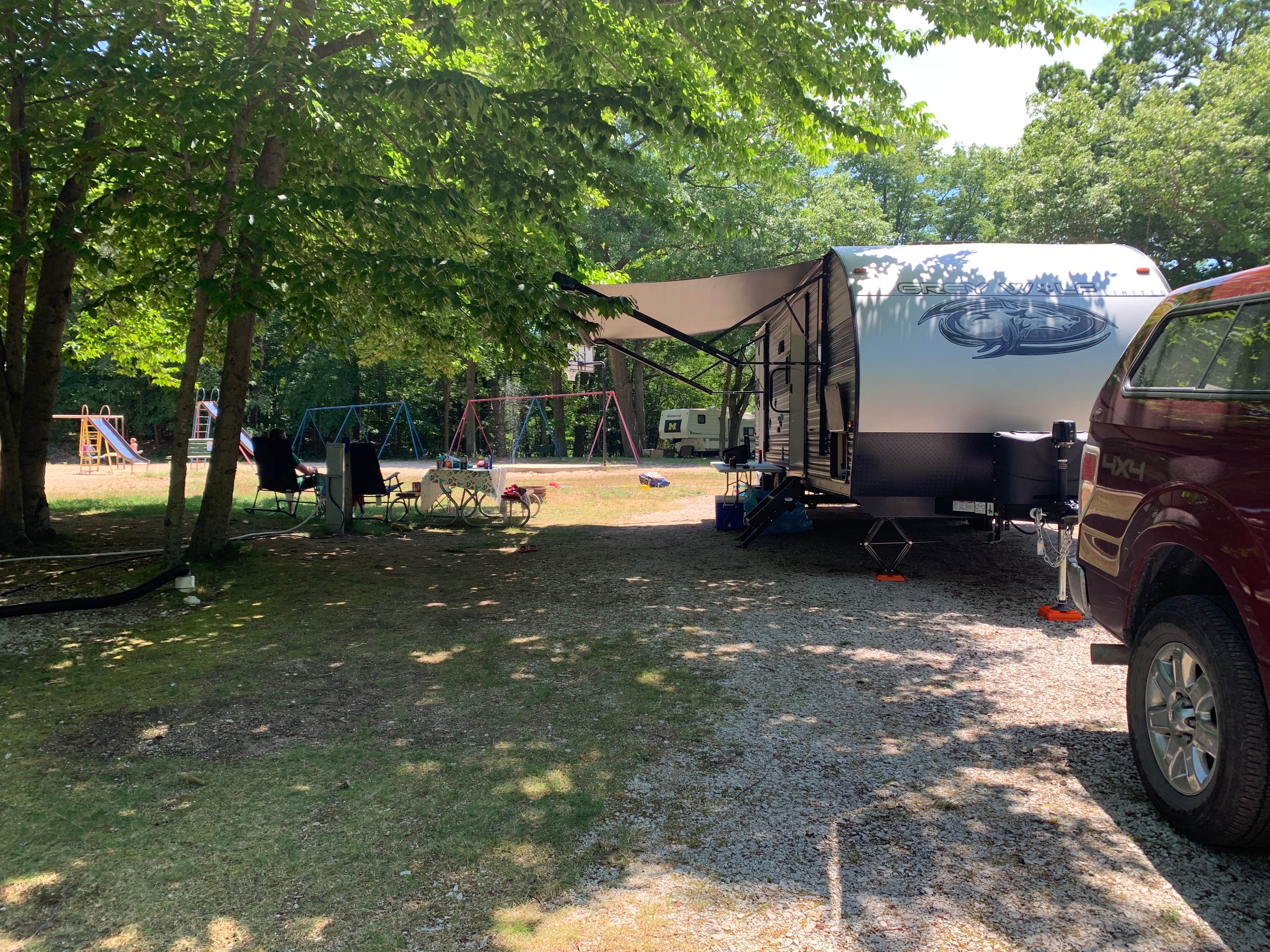Melissa M.'s photo of rv camping at Cartier Park Campground near Pentwater, MI