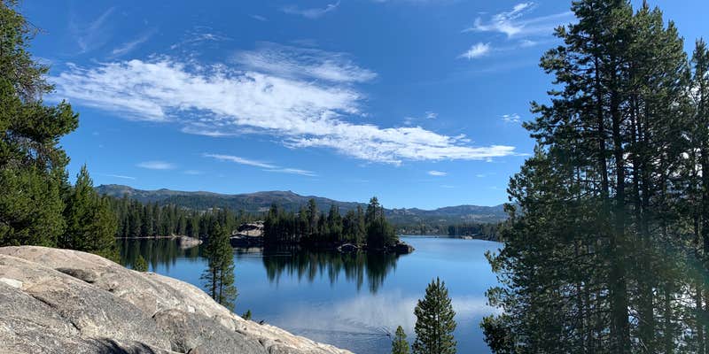 Camper submitted image from Sandy Flat - Utica Reservoir (Stanislaus Nf) — Stanislaus National Forest