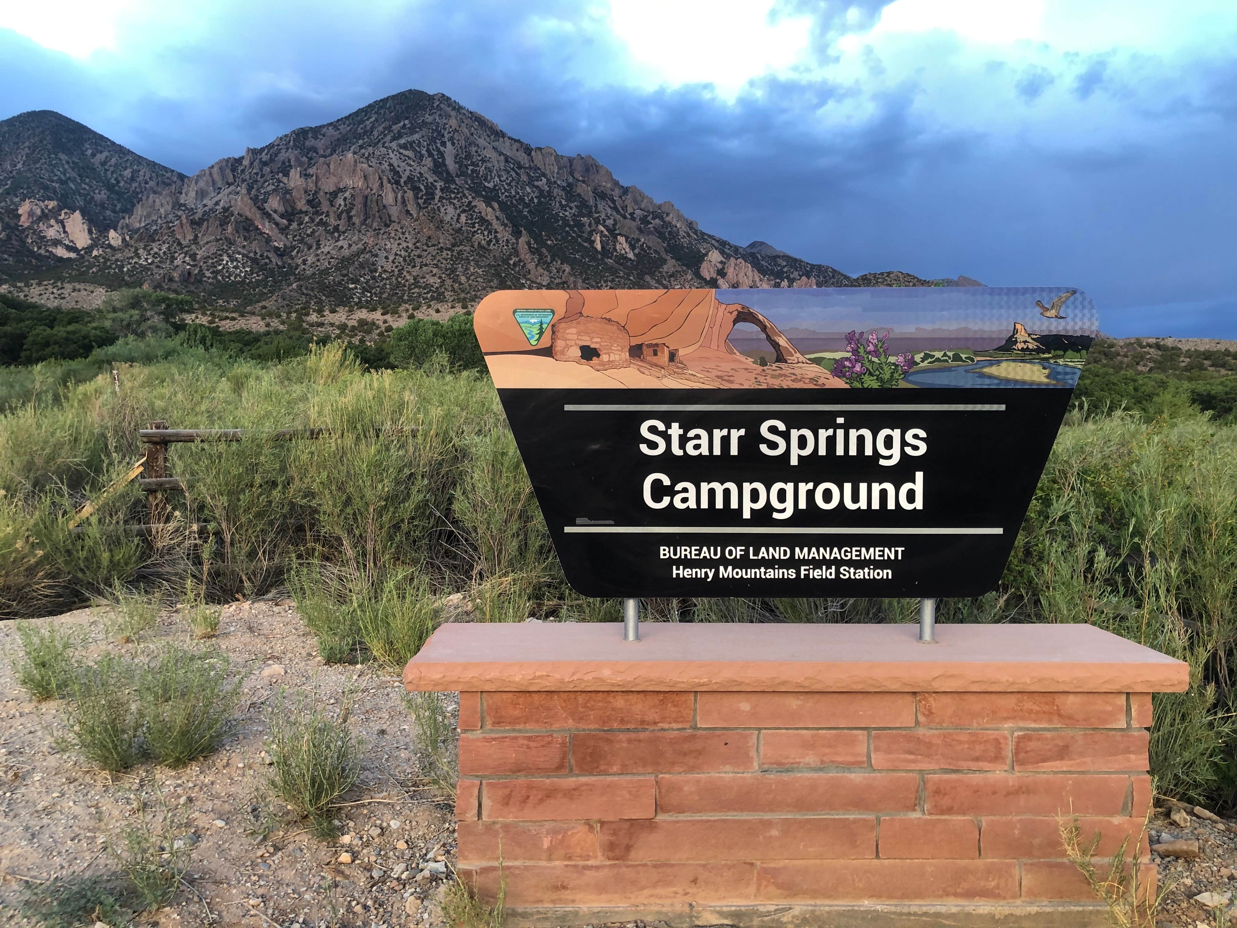 Camper-submitted photo at Starr Spring Campground near Hanksville, UT