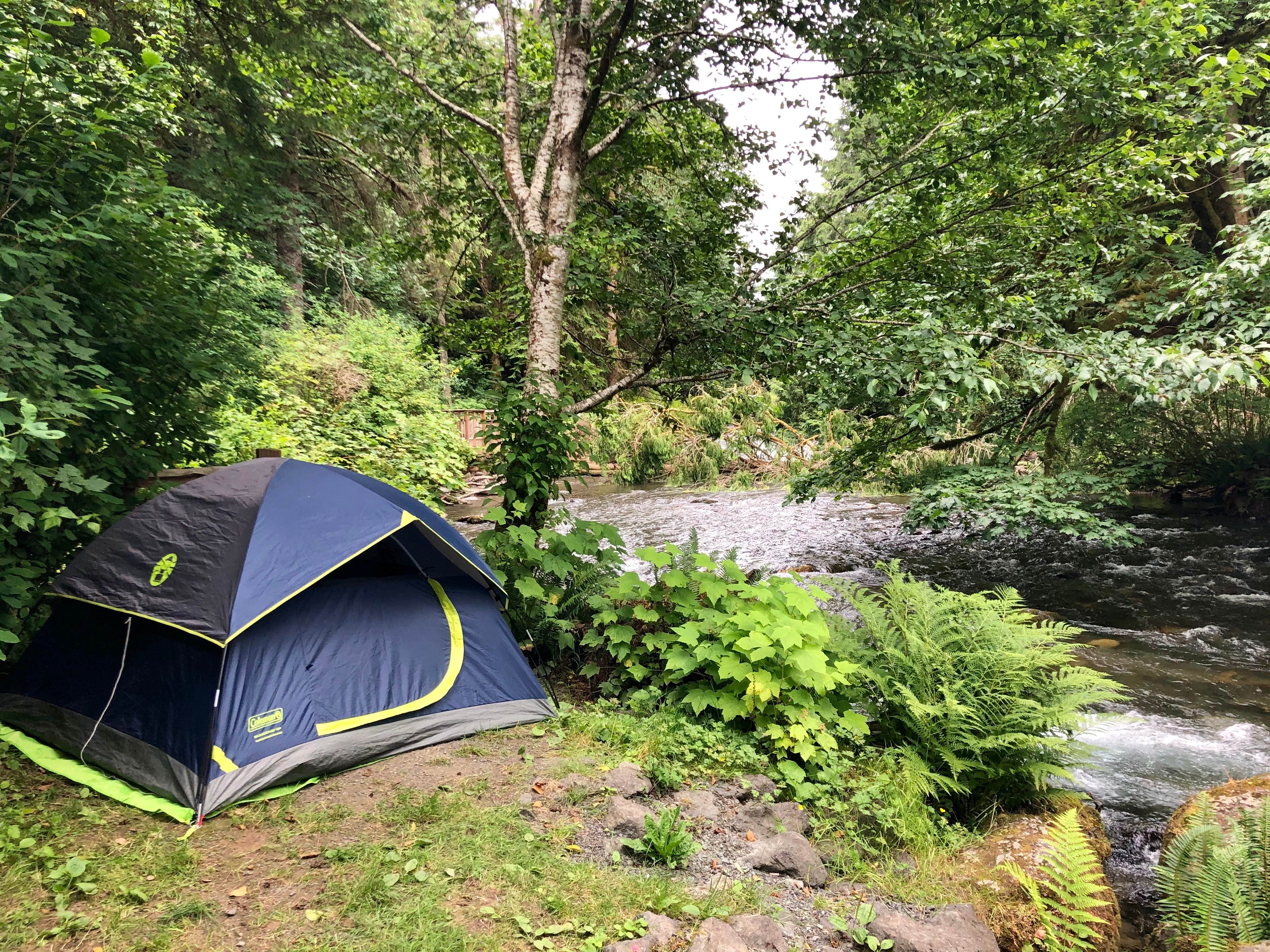 Lillie P.'s photo at Lyre River Campground near Sol Duc Hot Springs, WA