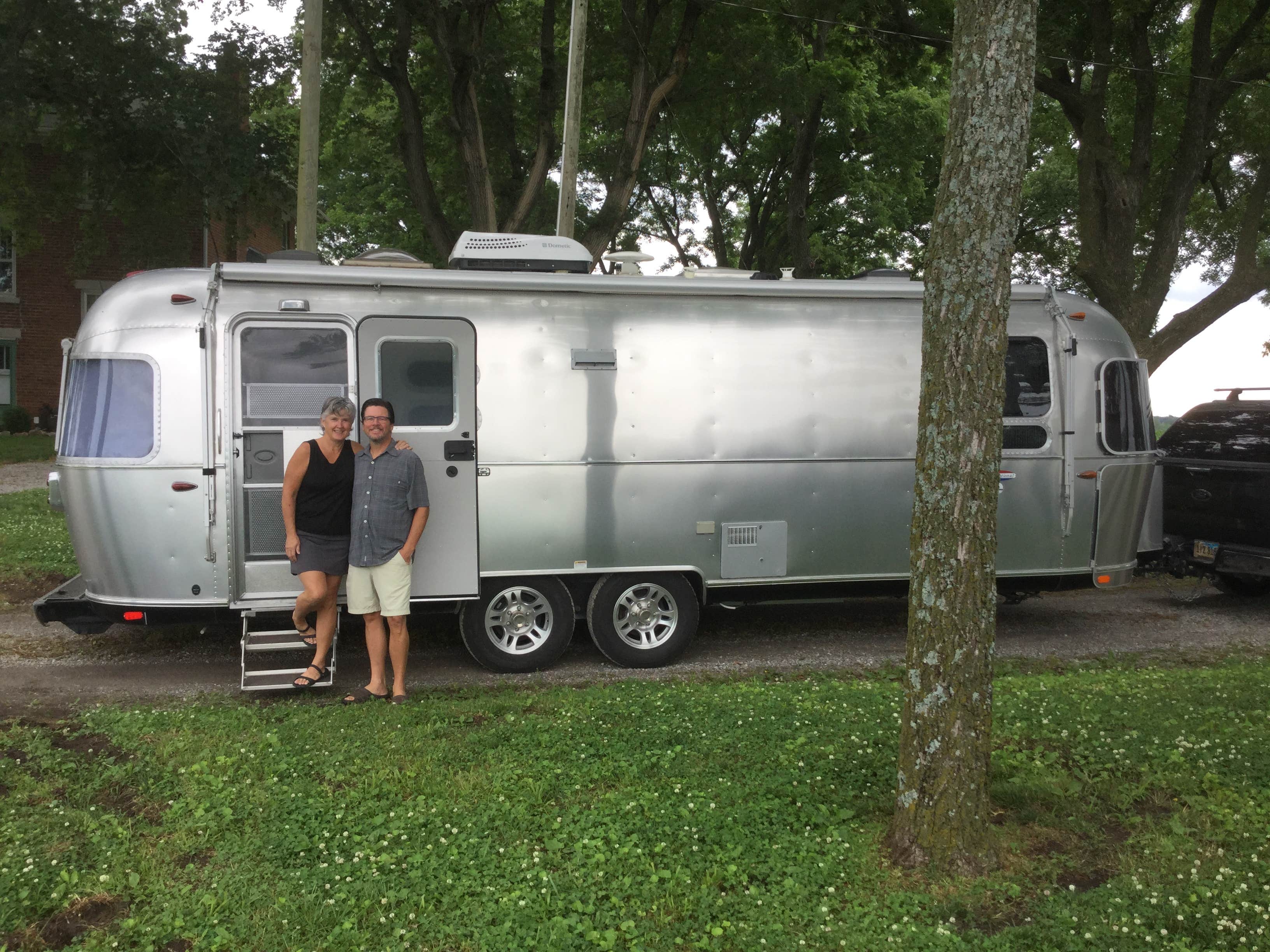 Annette D.'s photo of rv camping at Green Acres at Red Brick Farmhouse near Knob Noster, MO