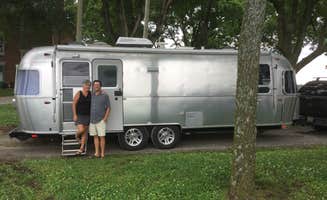 Annette D.'s photo of rv camping at Green Acres at Red Brick Farmhouse near Miami, MO