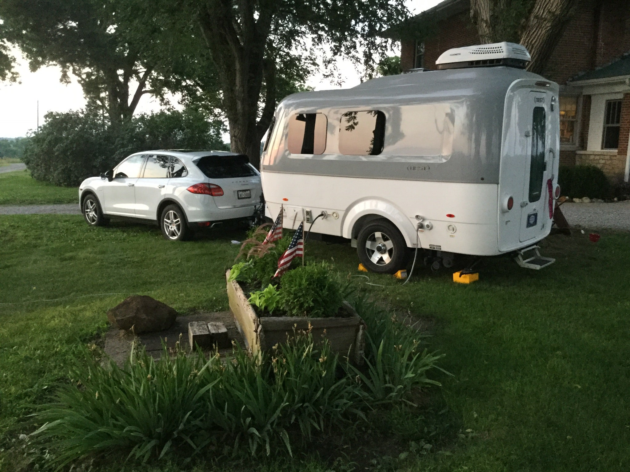 Camper submitted image from Green Acres at Red Brick Farmhouse - 2