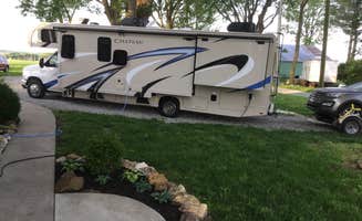 Annette D.'s photo of rv camping at Green Acres at Red Brick Farmhouse near Odessa, MO