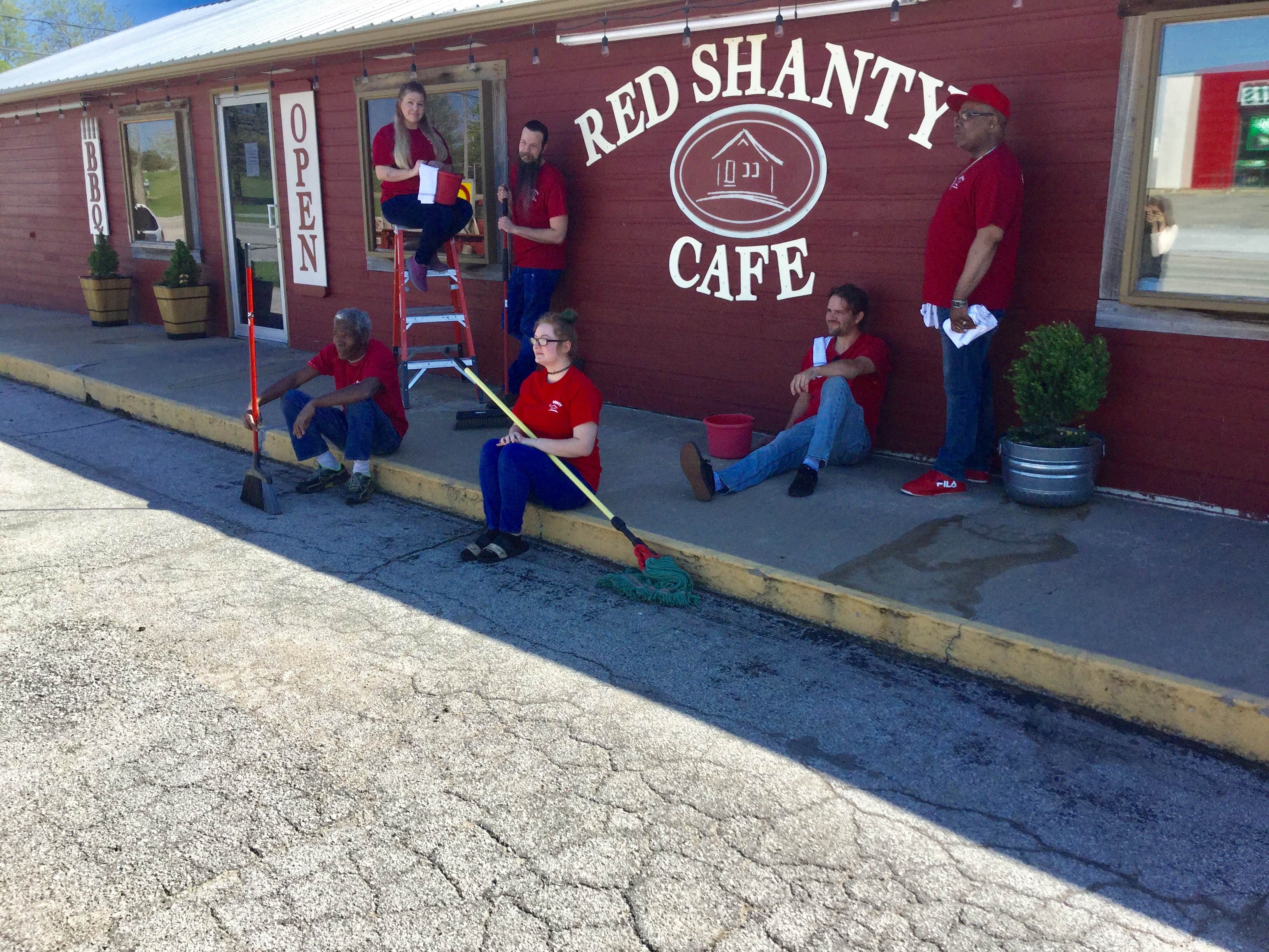 Camper-submitted photo at Green Acres at Red Brick Farmhouse near Holden, MO