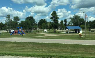 Janet R.'s photo of camping with pets at McIntosh City Park near Fertile, MN